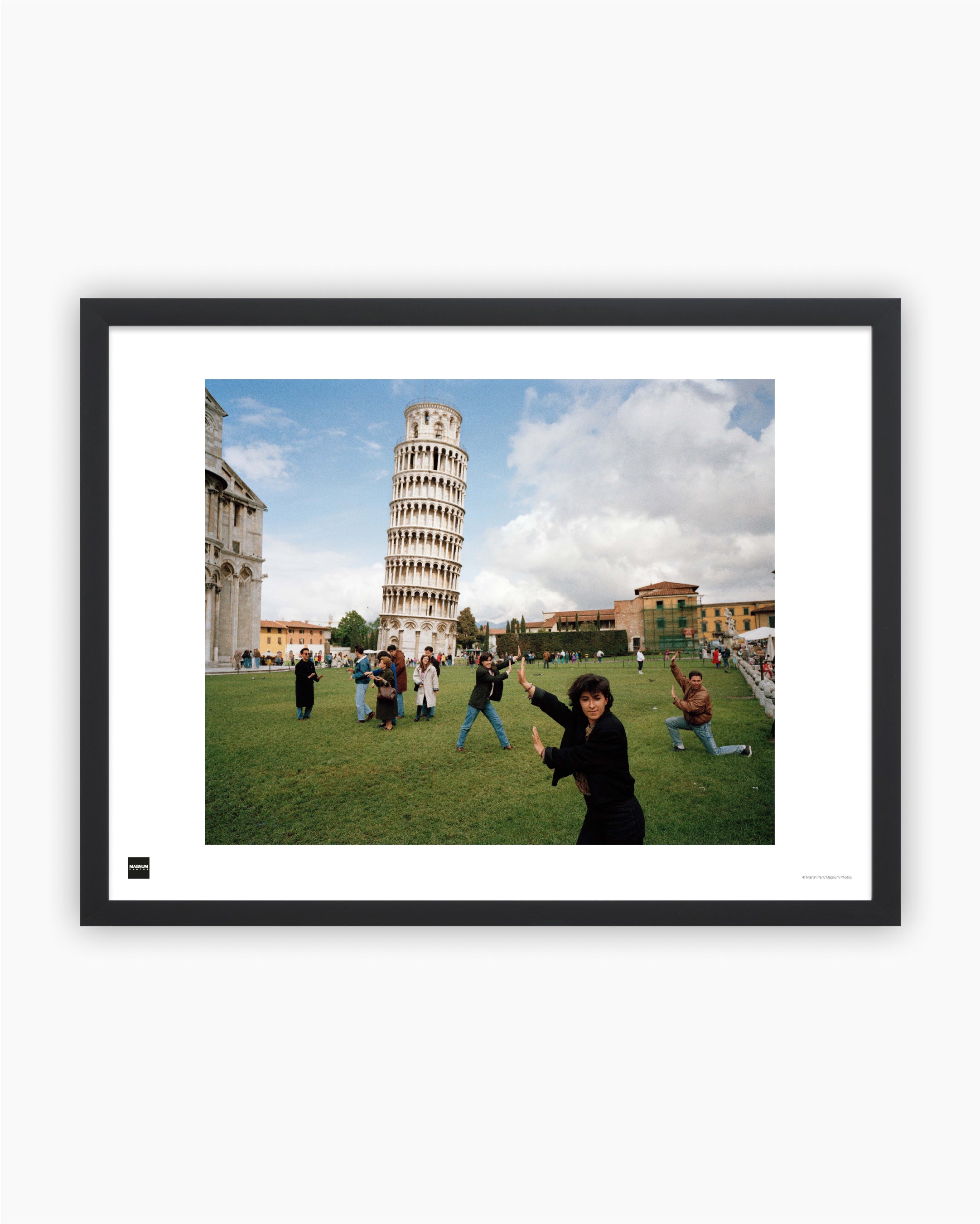 Magnum Poster: The Leaning Tower of Pisa, 1990