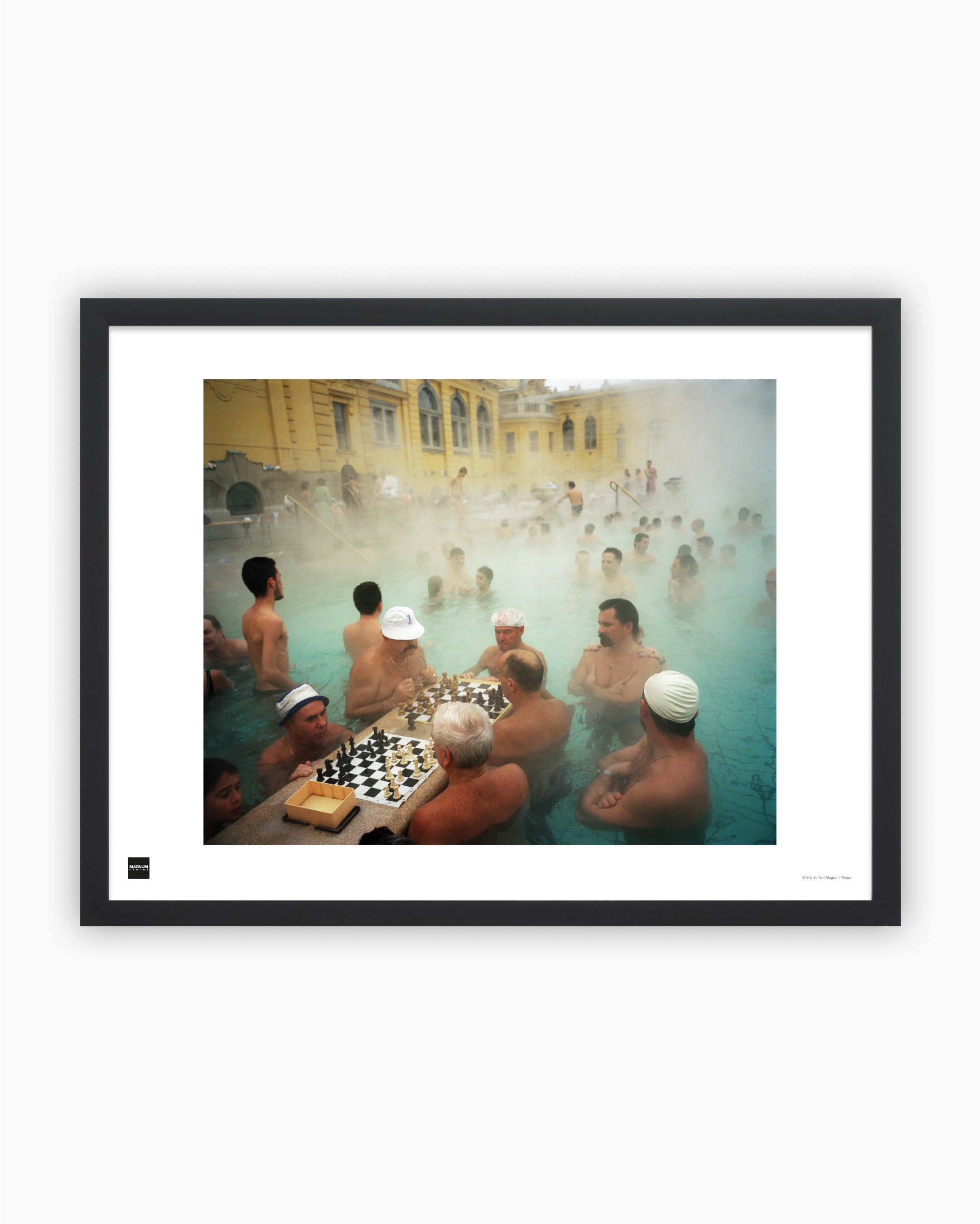 Magnum Poster: Szechenyi thermal baths. Budapest, Hungary, 2000