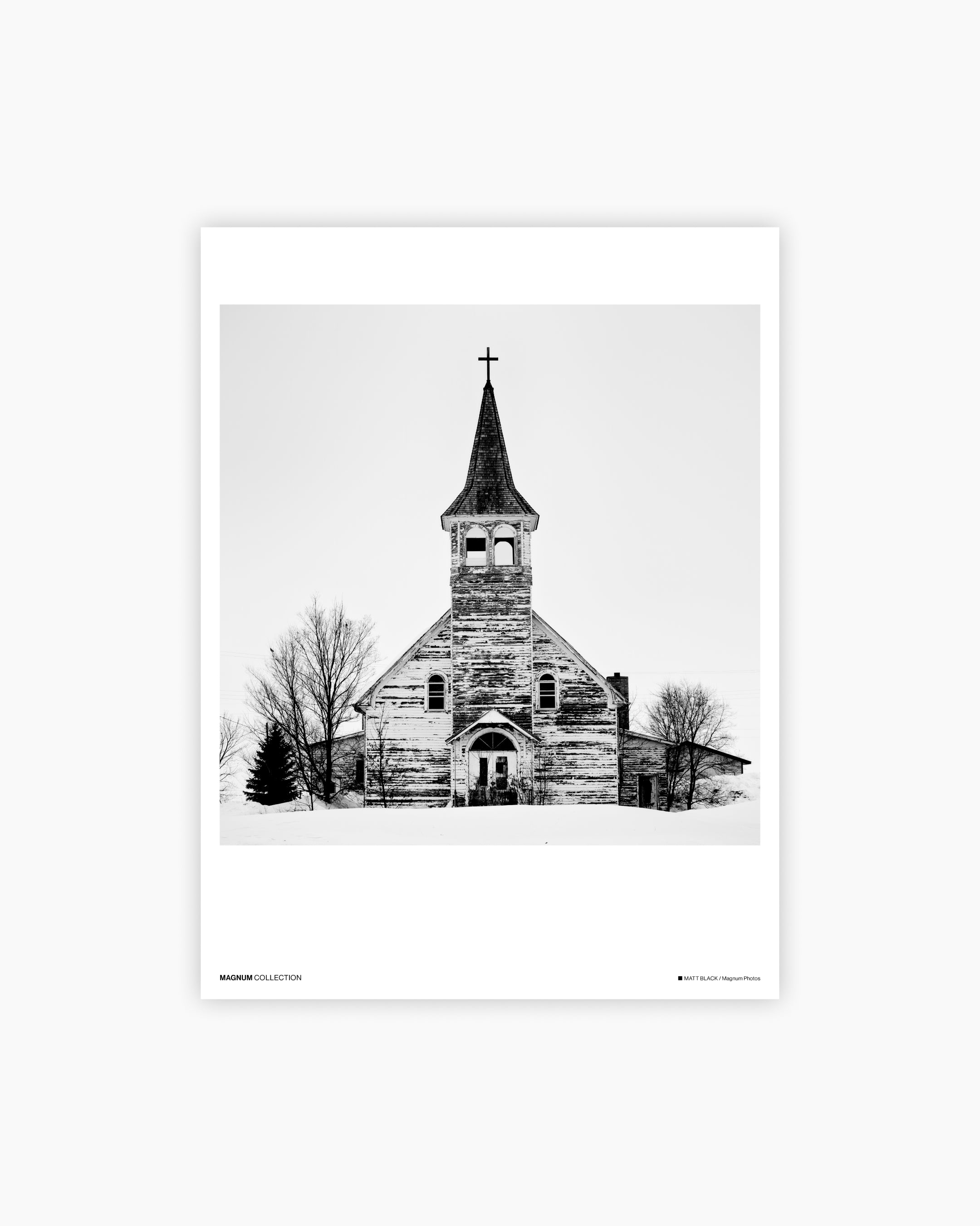 Magnum Poster: Church, Balfour, North Dakota, 2017