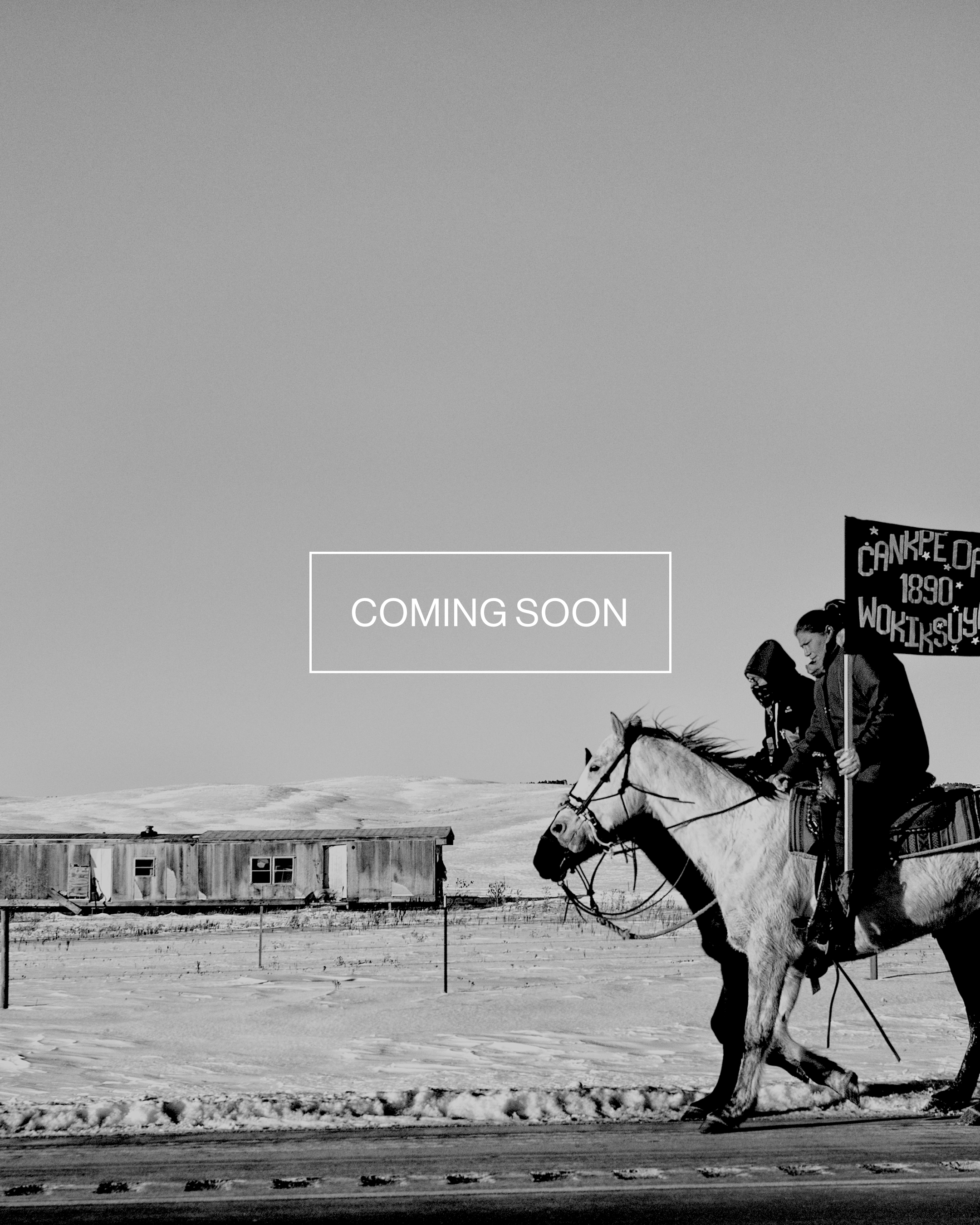 Magnum Square Print: Matt Black