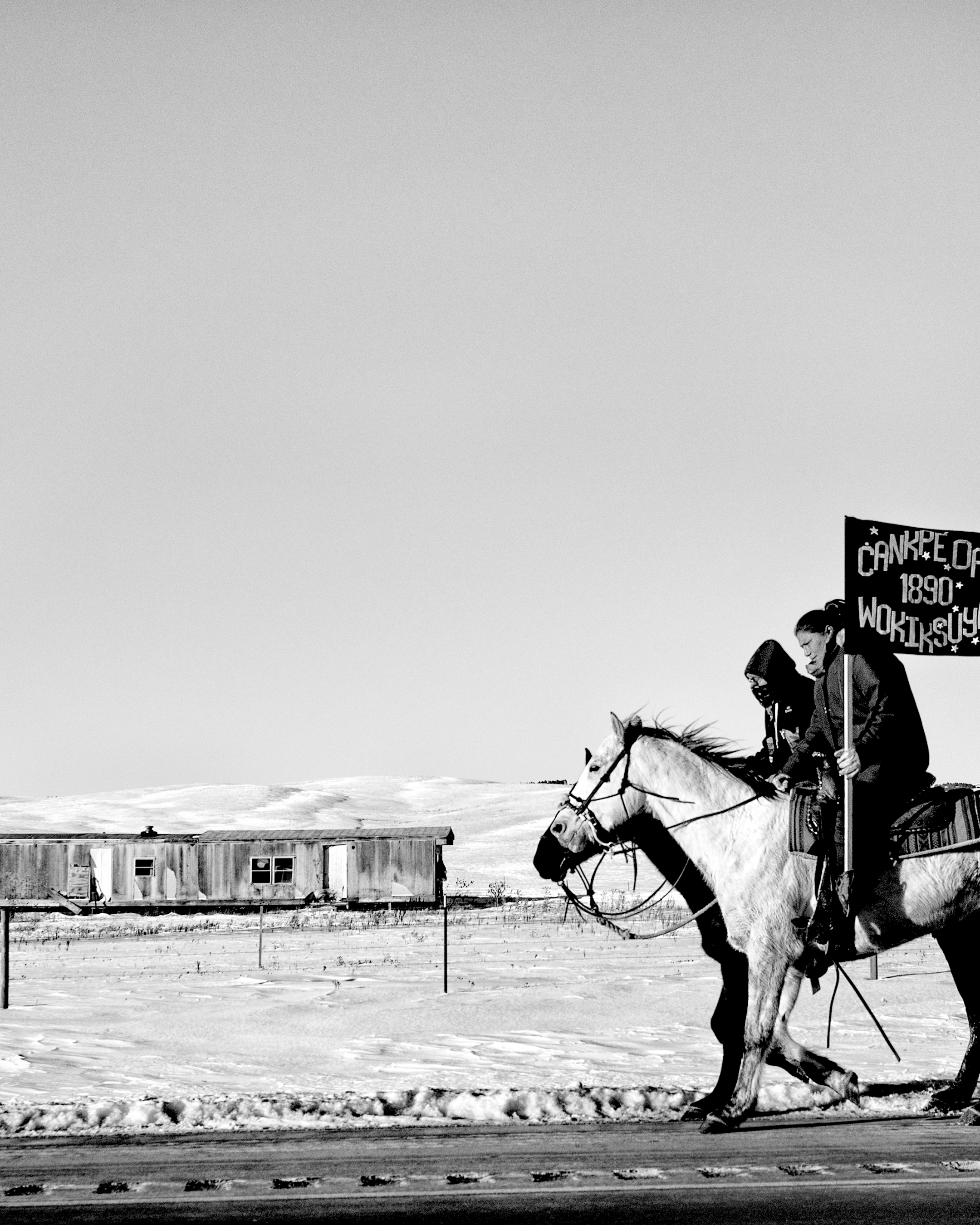 Magnum Square Print: Matt Black