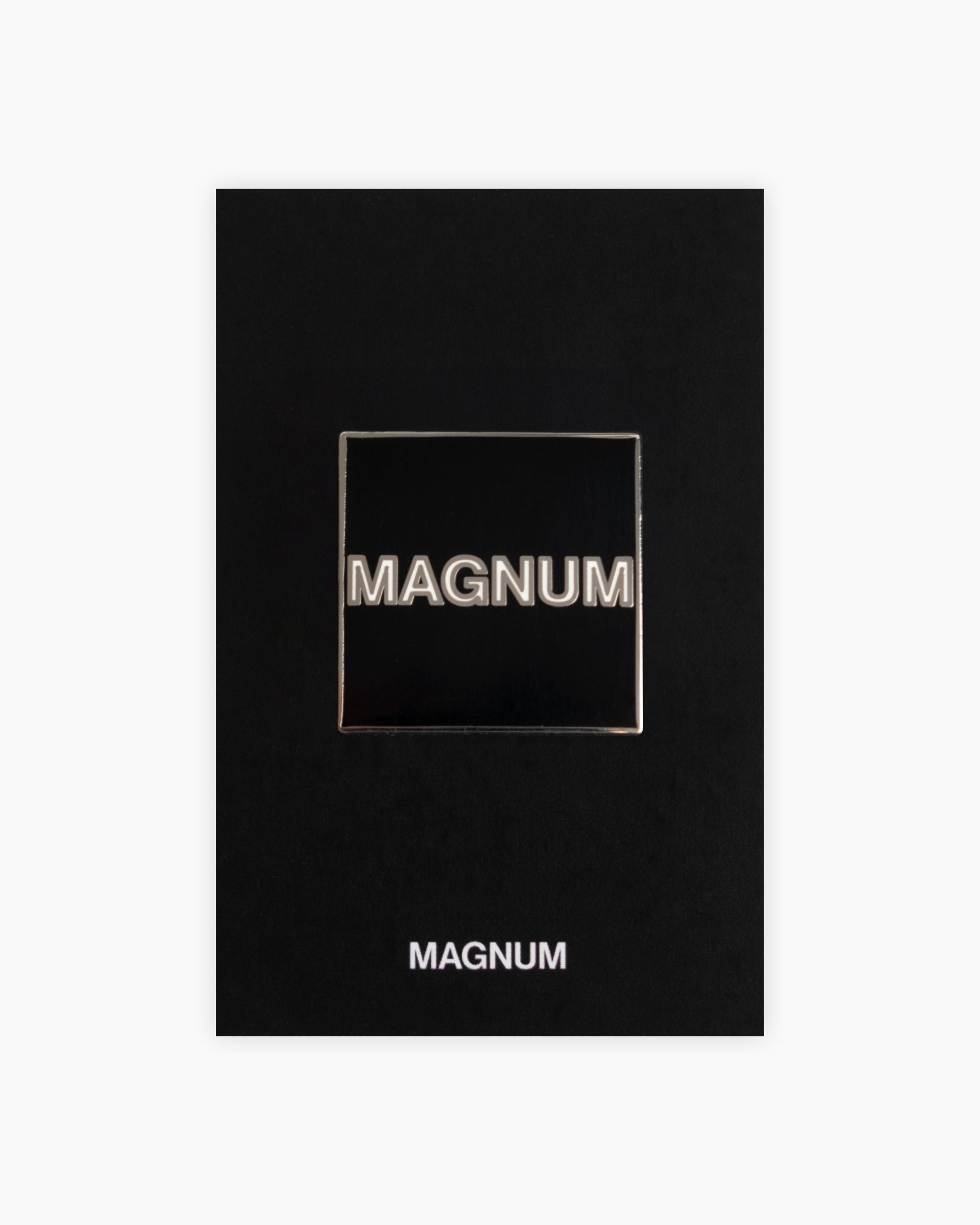 Magnum Logo Pin – Black