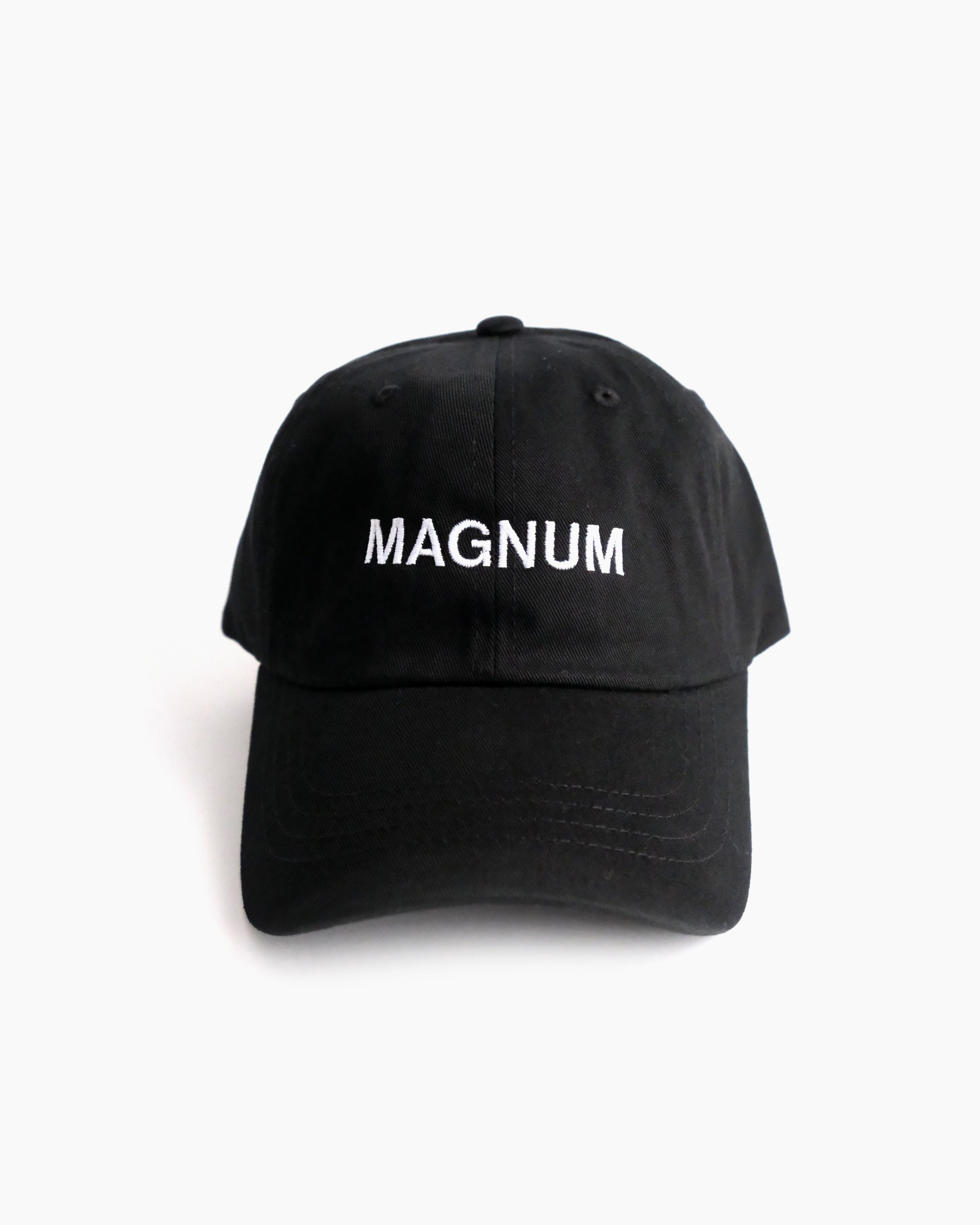 Magnum Embroidered Cap – Black