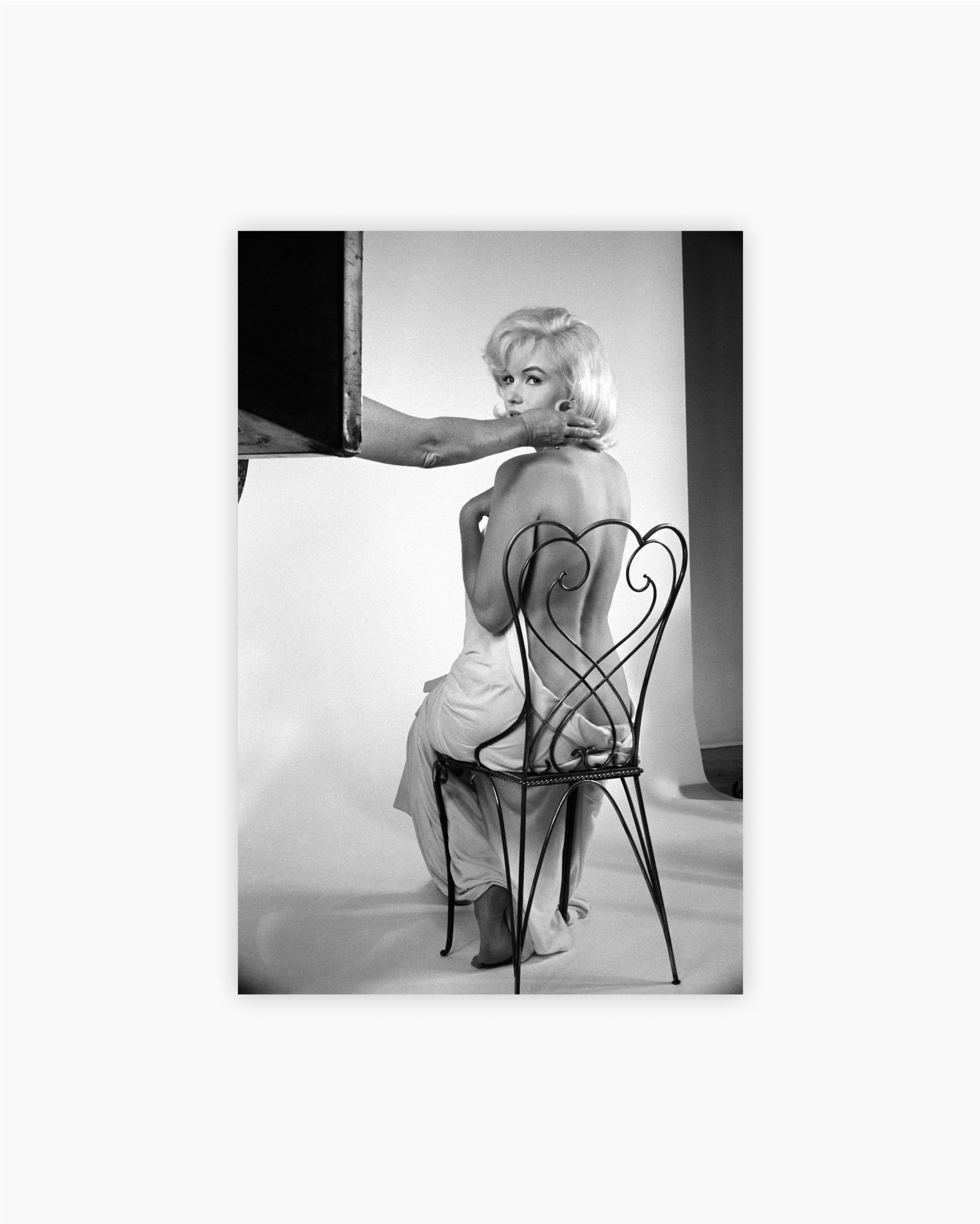Marilyn Monroe at a studio session. Los Angeles, California, 1960