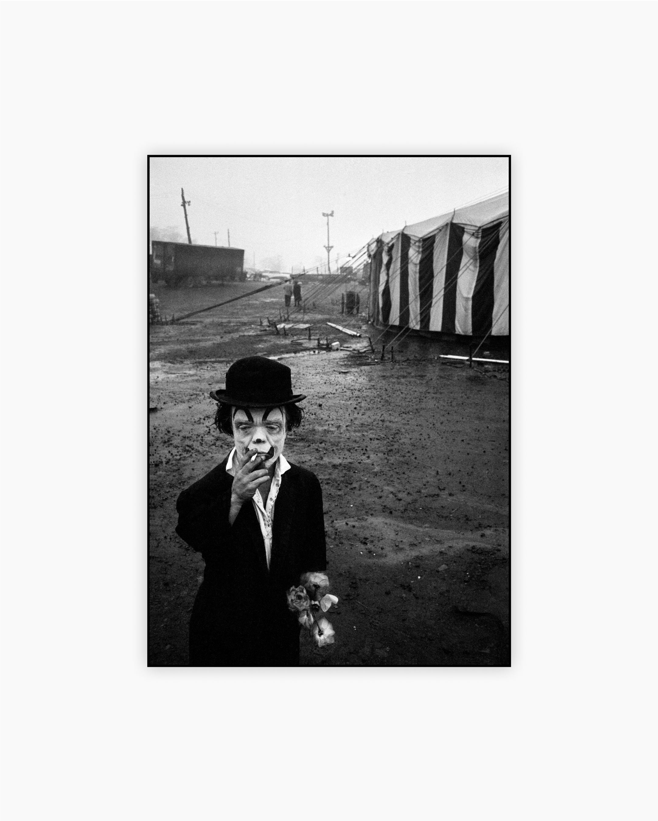 Jimmy Armstrong at Clyde Beatty Circus. New Jersey, USA, 1958