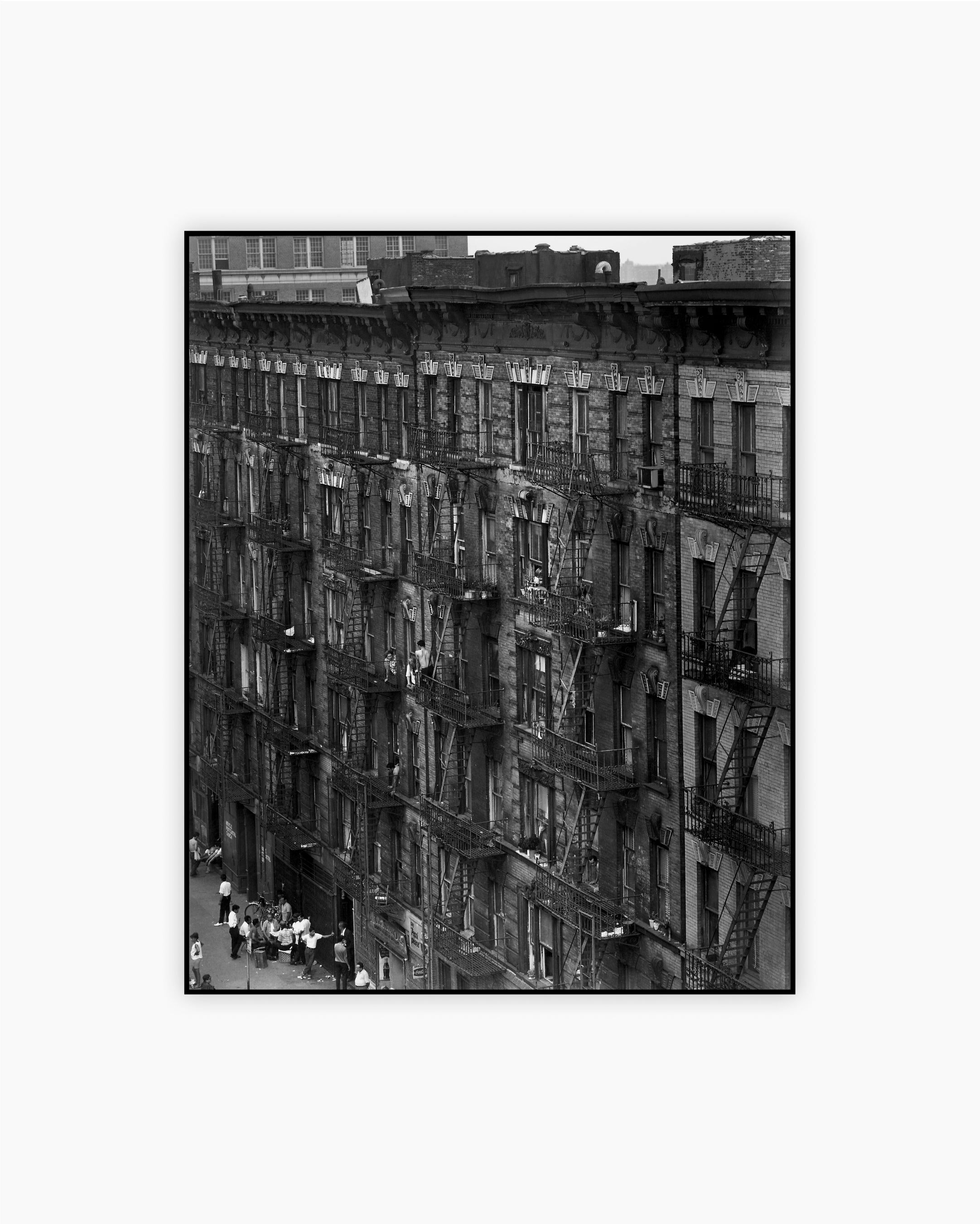 East 100th Street, Harlem, New York City, USA, 1966
