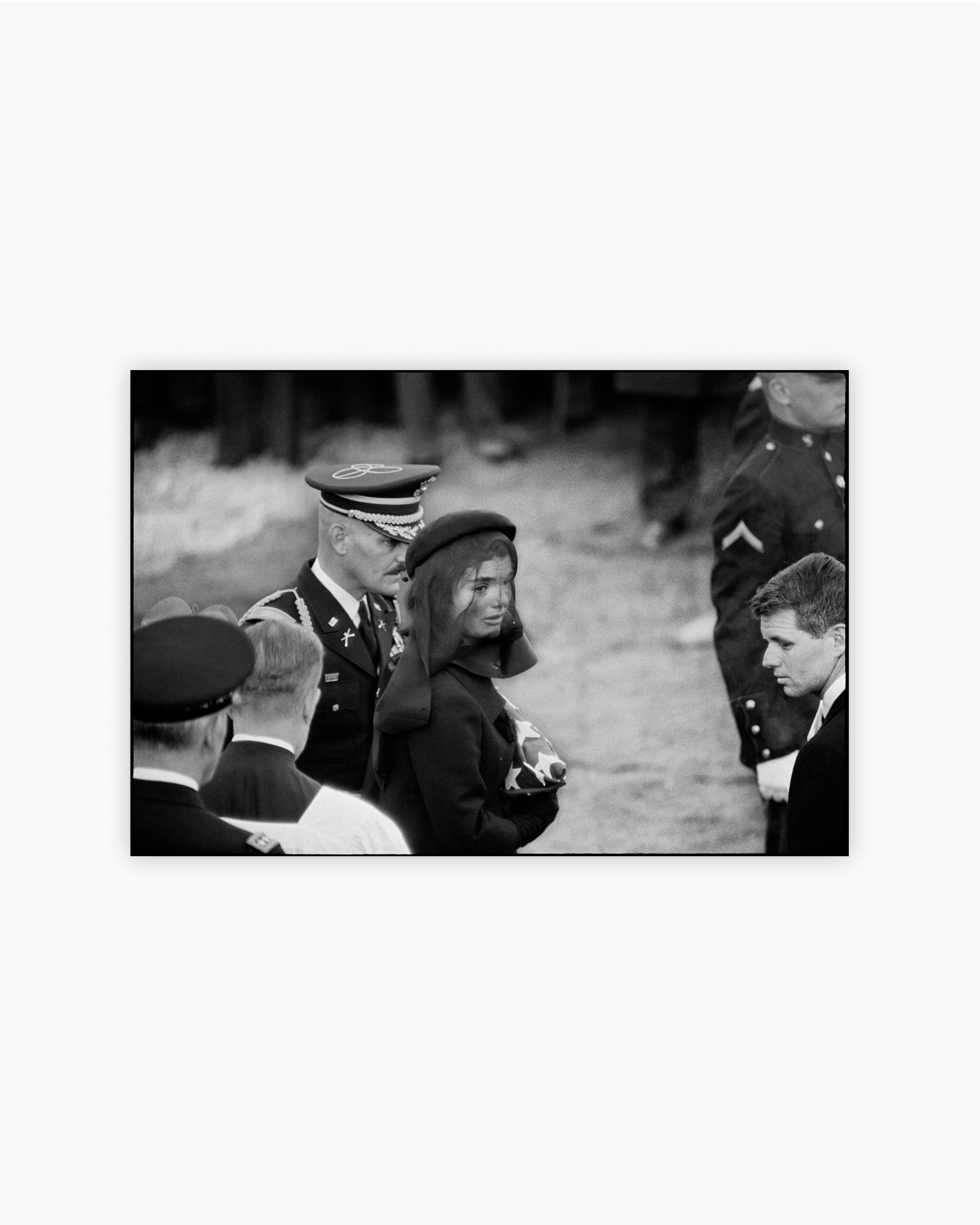 Jacqueline Kennedy at John F. Kennedy’s Funeral. Arlington, Virginia, November 25, 1963