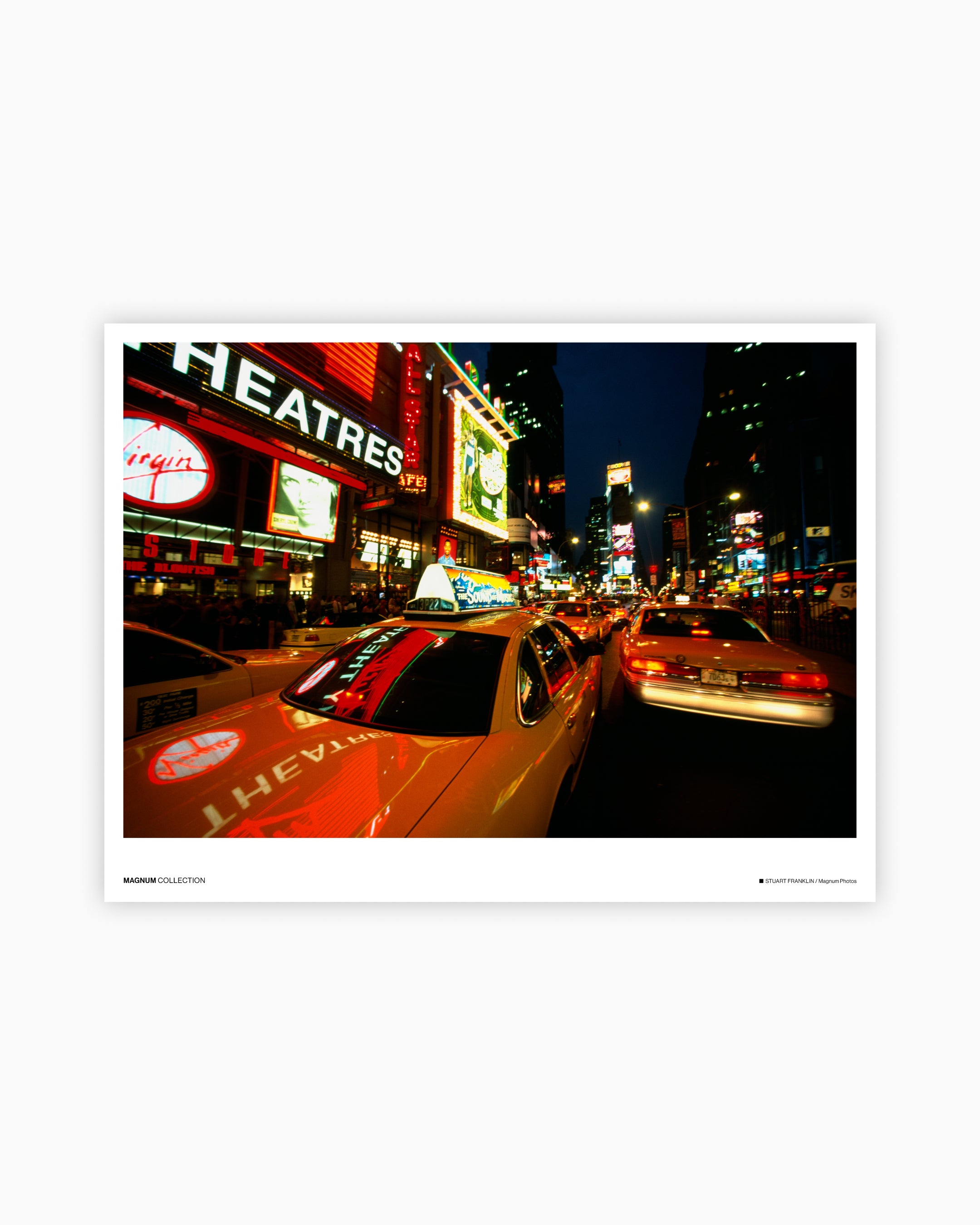 Magnum Poster: Times Square, New York City, USA, 1998