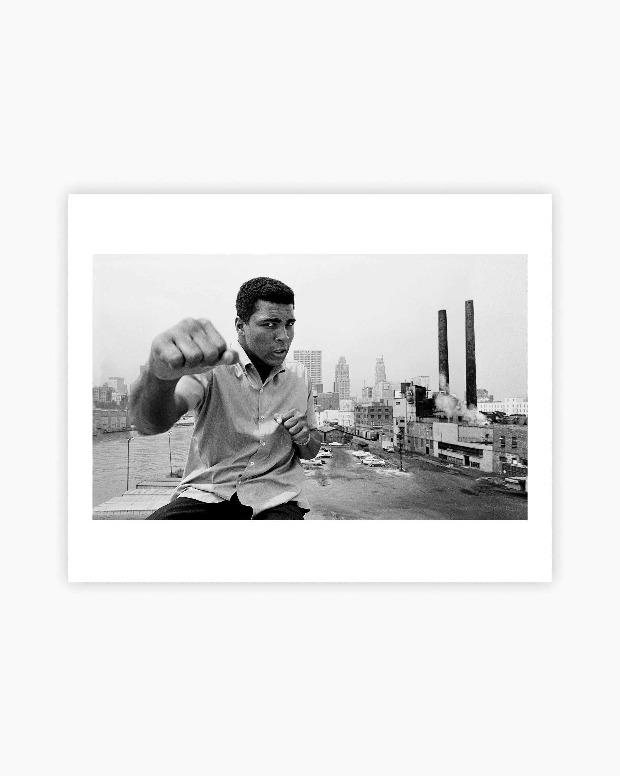 Magnum Editions: Muhammad Ali, Chicago river, Illinois, 1966
