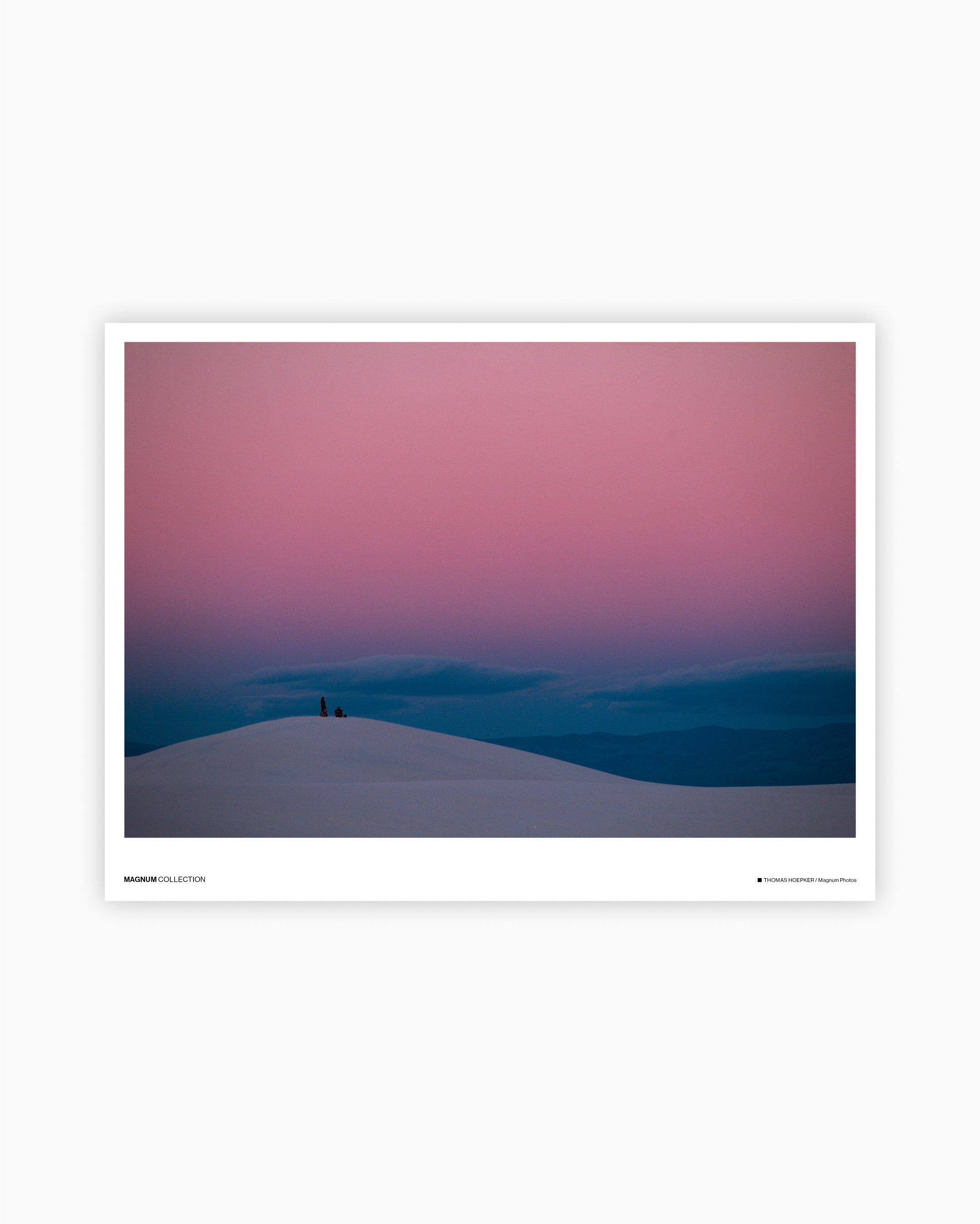 Magnum Poster: White Sands National Park. New Mexico, USA, 1990