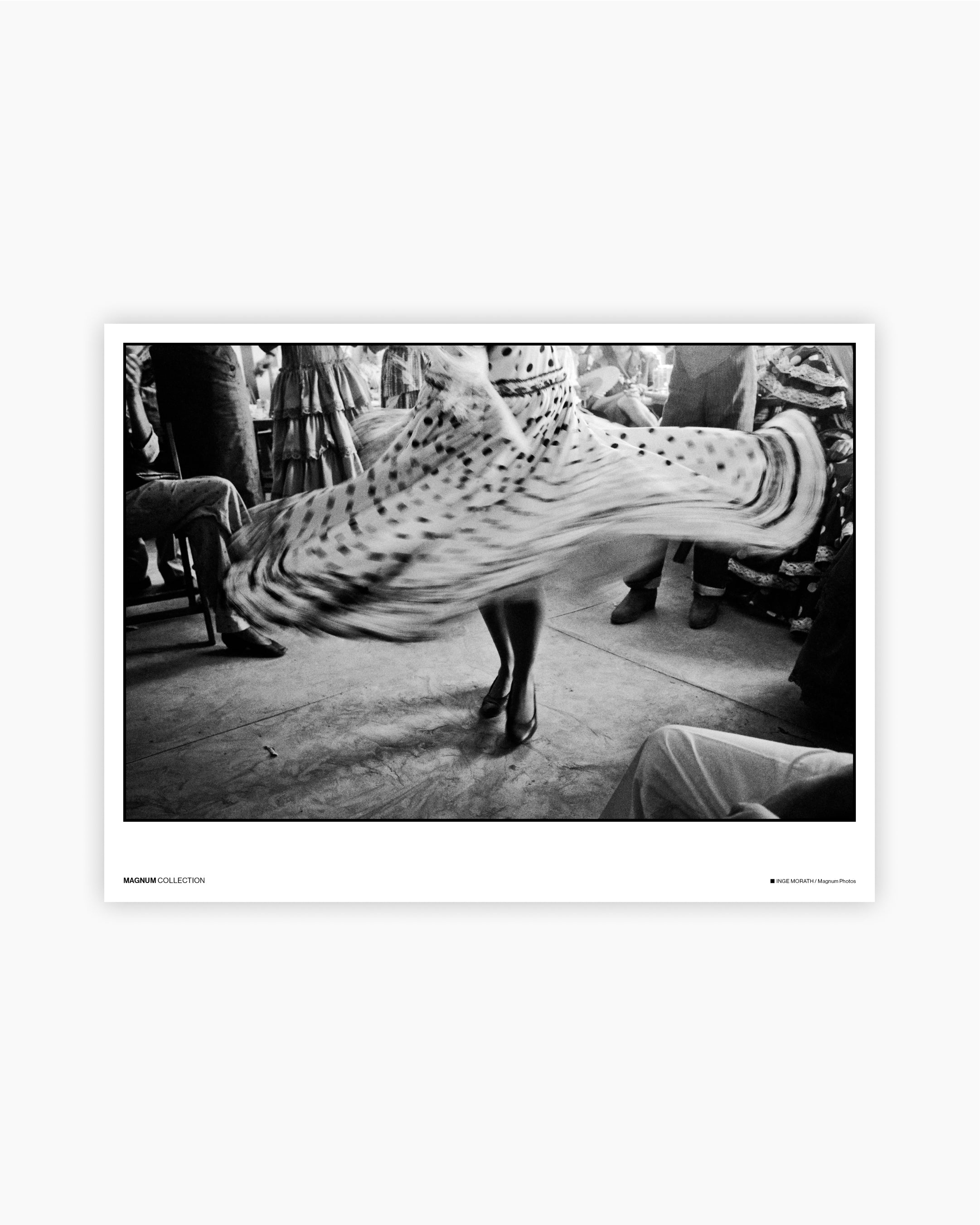 Magnum Poster: Dancer’s skirt. Seville, Spain, 1987