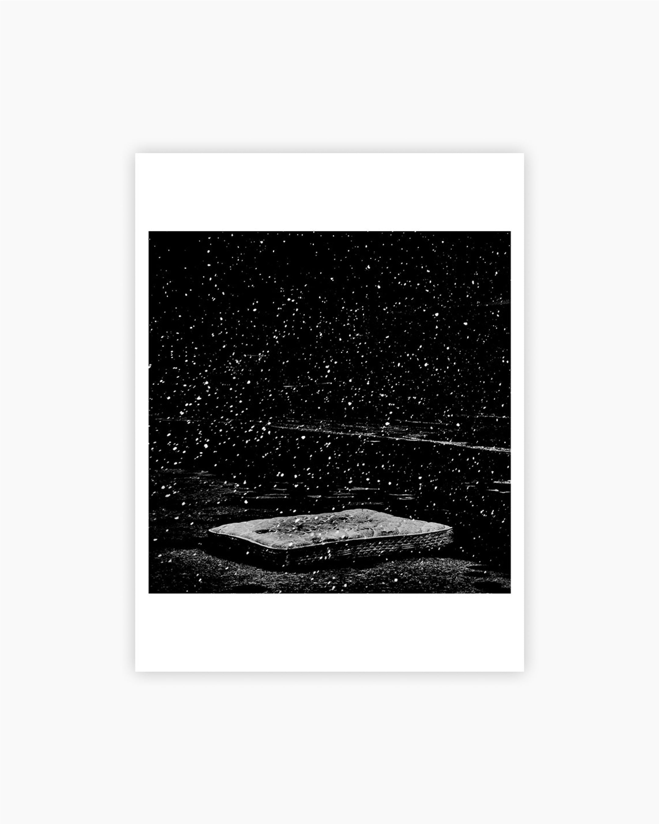 Magnum Editions Poster:  Snowfall in Flint, Michigan, 2016
