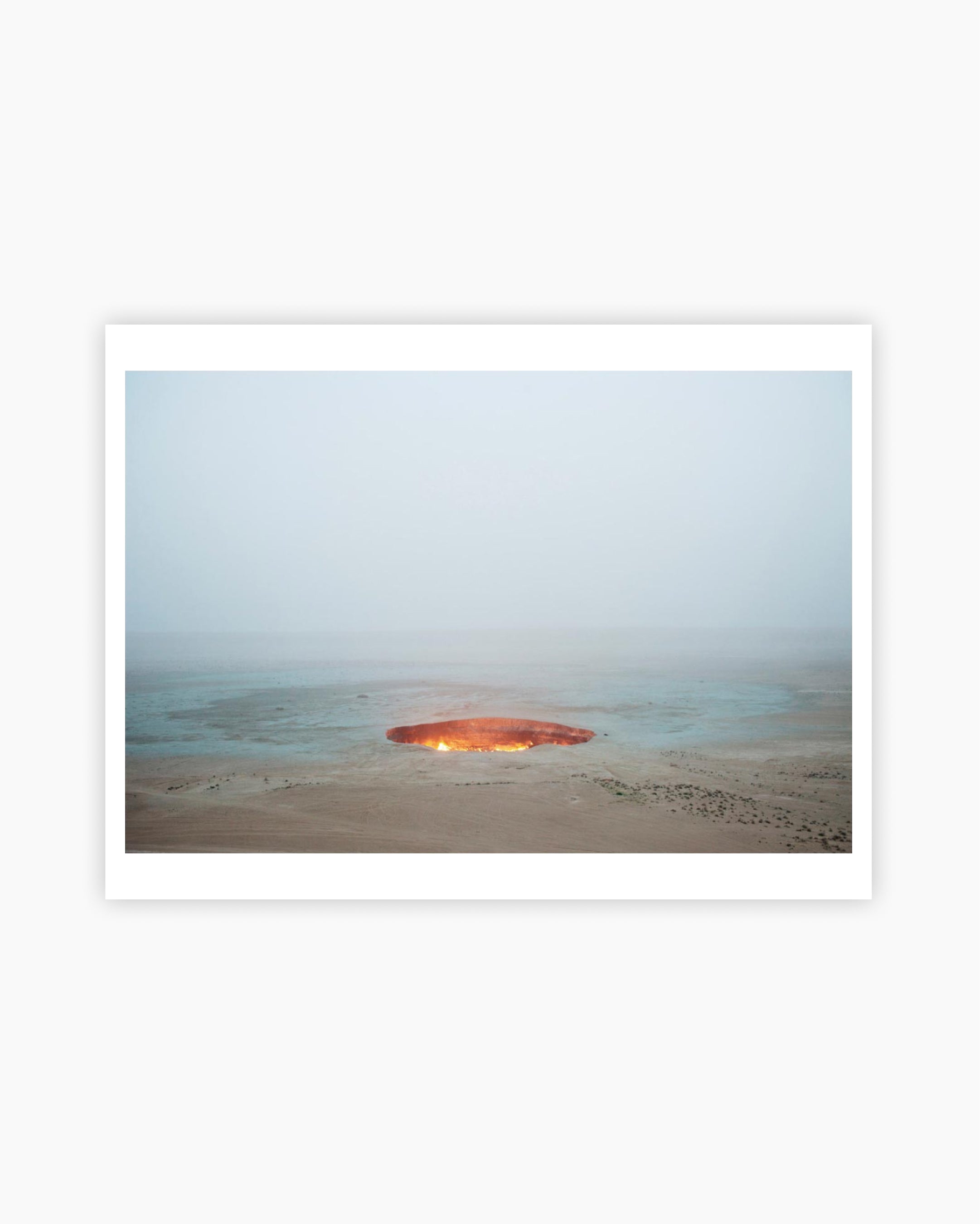 Magnum Editions Poster: “The Door to Hell” Darvaza, Turkmenistan. 2009.
