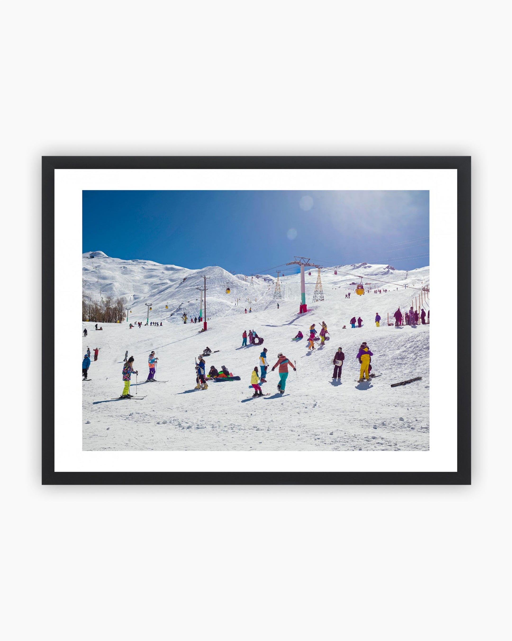 Magnum Editions Poster:  Dizin ski resort in Iran, 2016