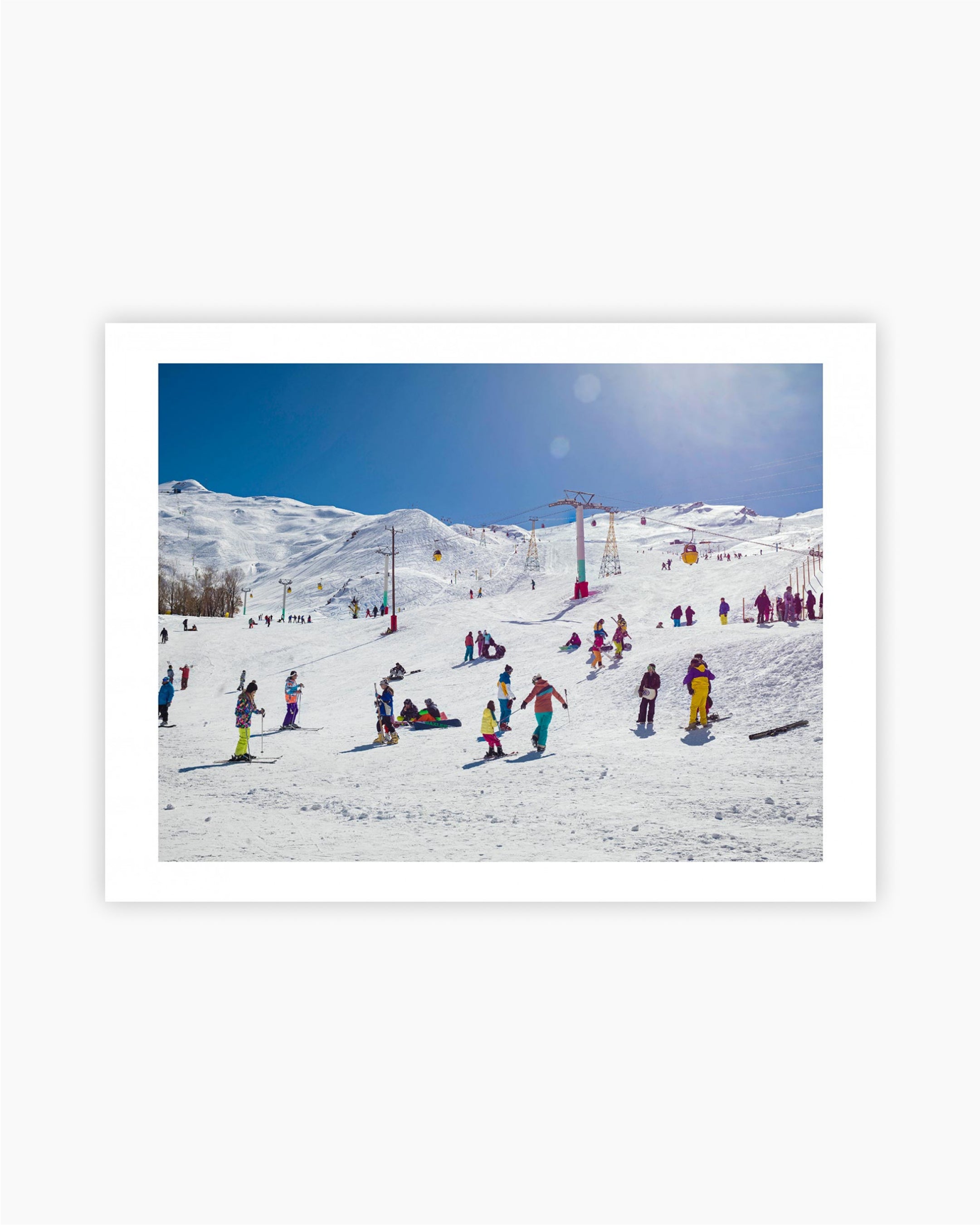 Magnum Editions Poster:  Dizin ski resort in Iran, 2016