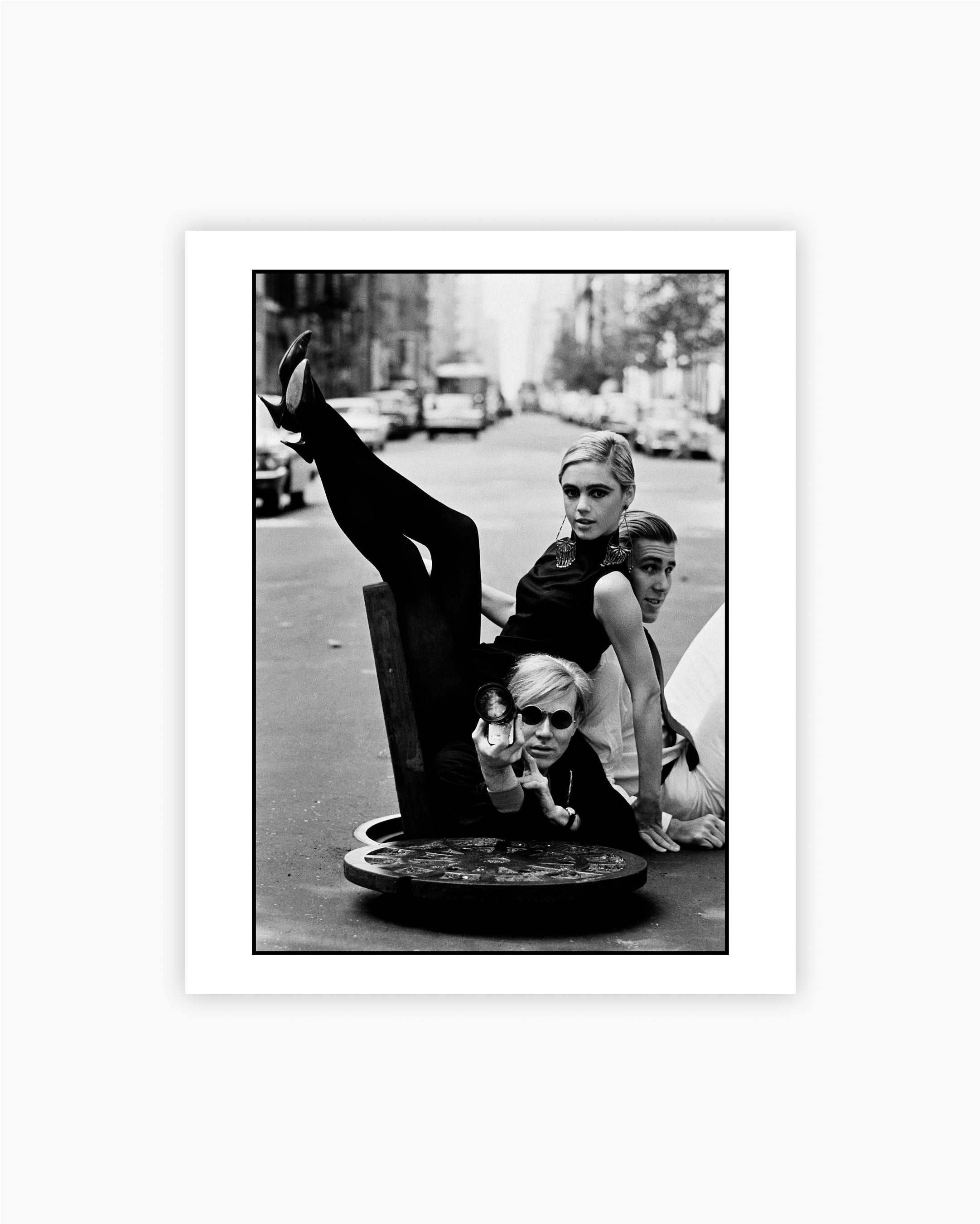 Magnum Editions: Andy Warhol, Edie Sedgwick and Chuck Wein in New York, 1965