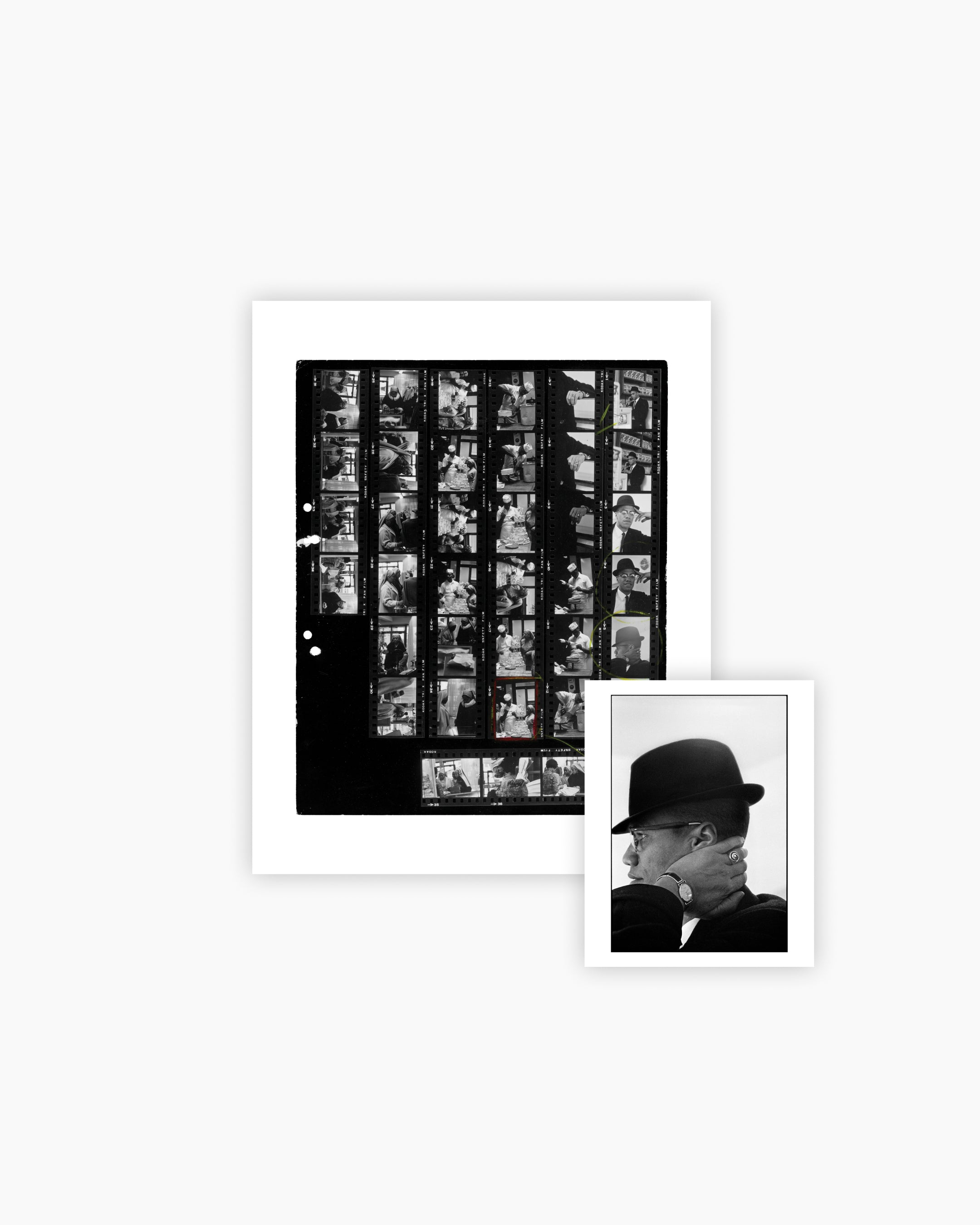 Magnum Print Bundle: Malcolm X. Chicago, 1962