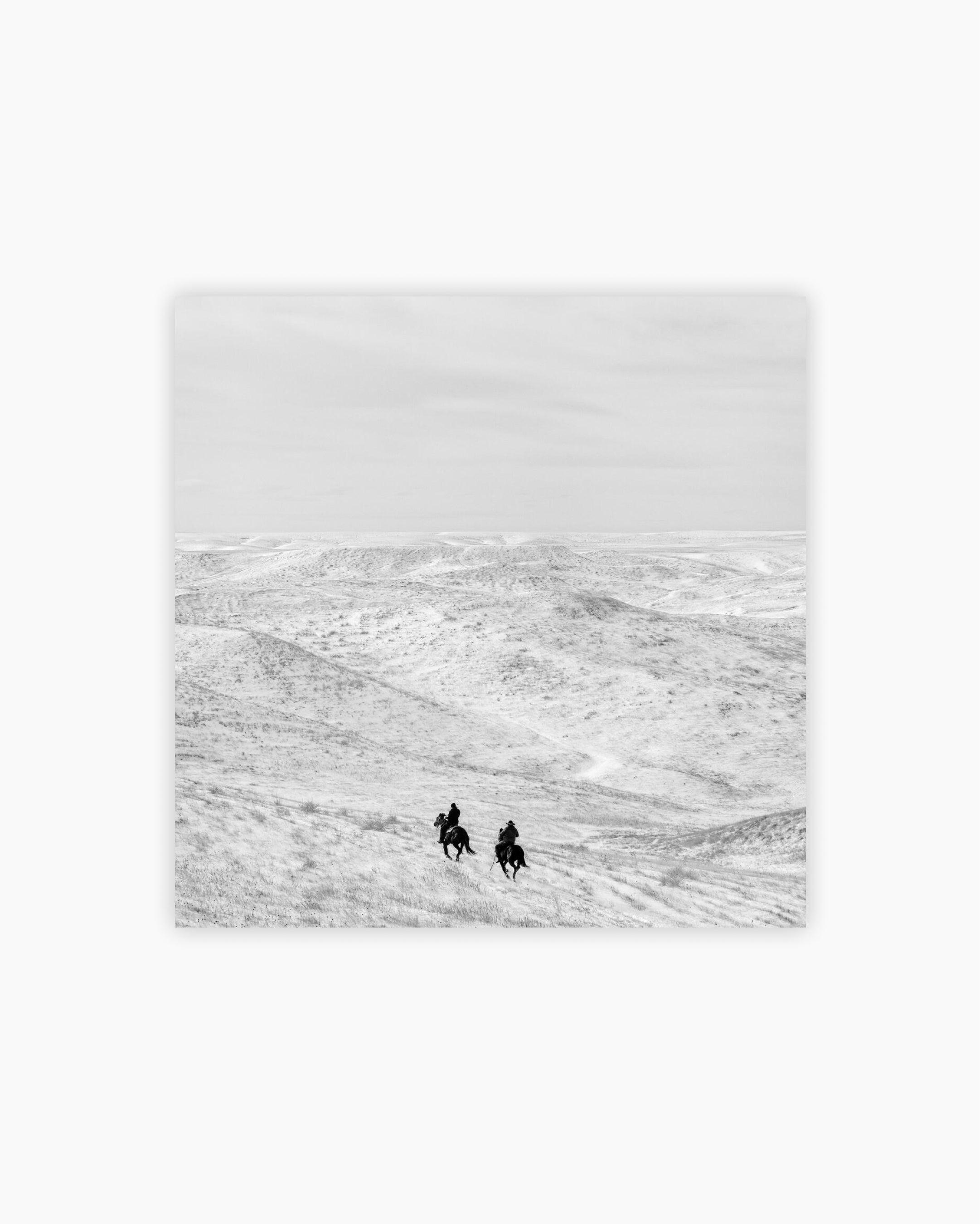 Fine Print: Riders. Ziebach County, South Dakota, 2016
