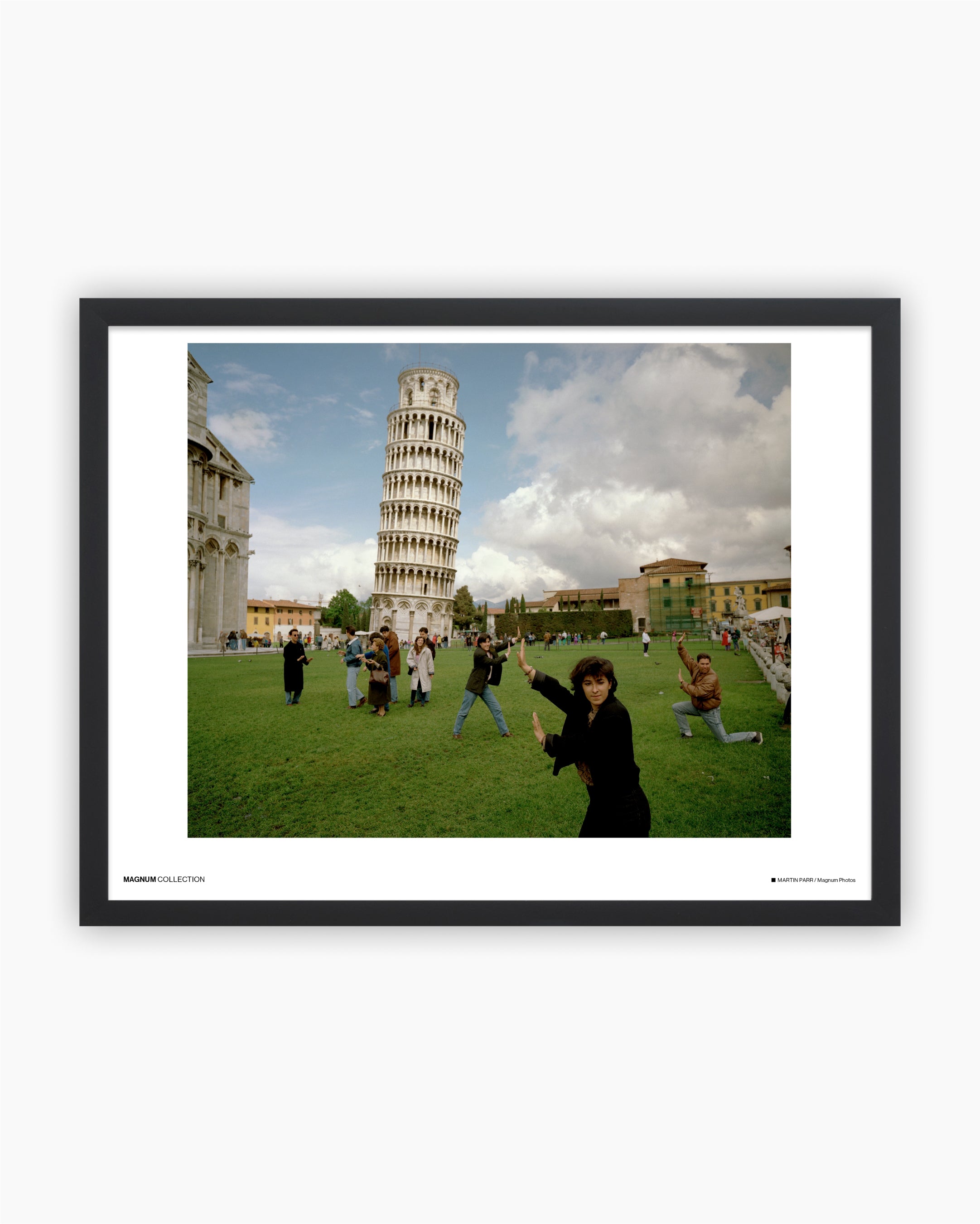 Magnum Poster: The Leaning Tower of Pisa, 1990