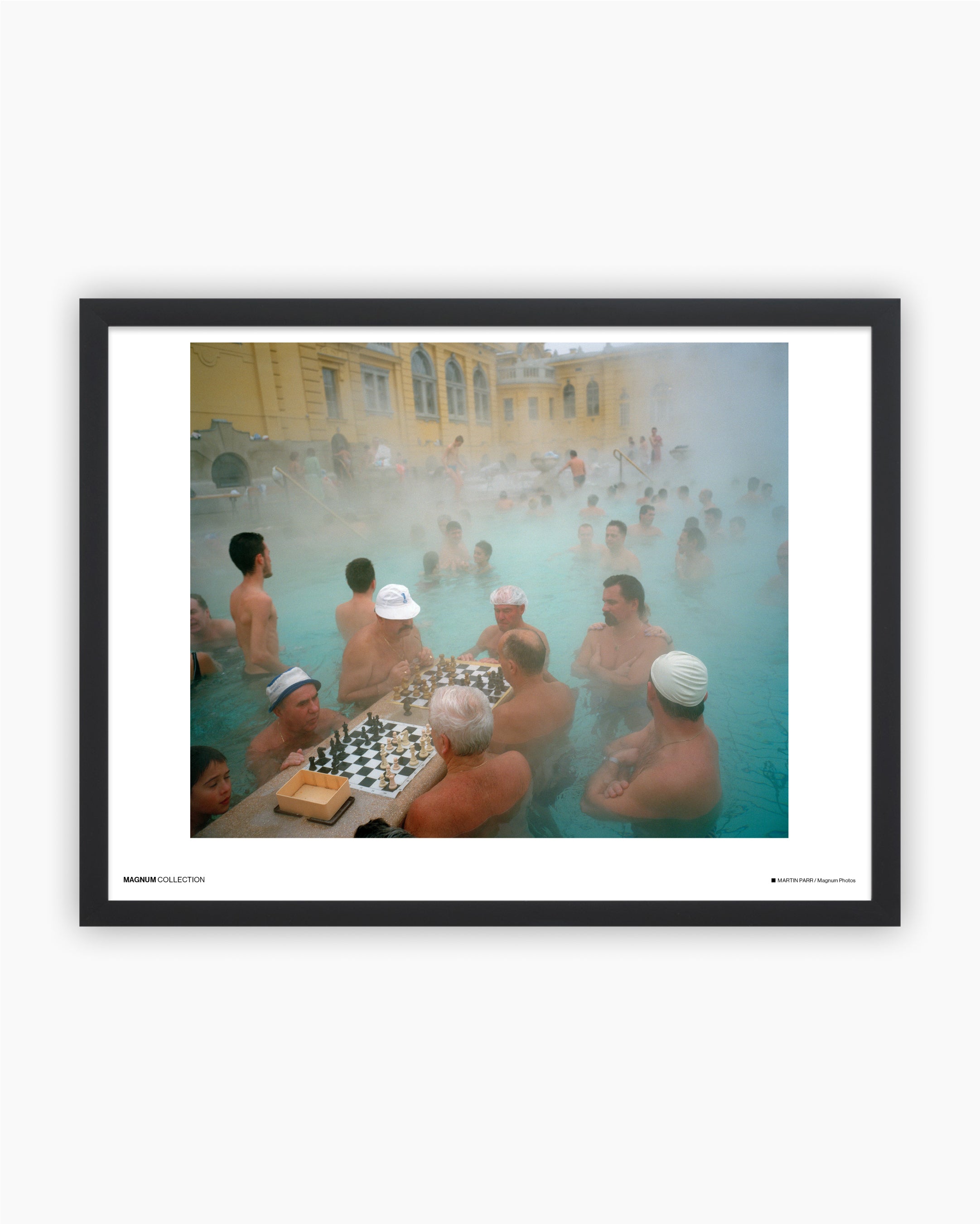 Magnum Poster: Szechenyi thermal baths. Budapest, Hungary, 2000