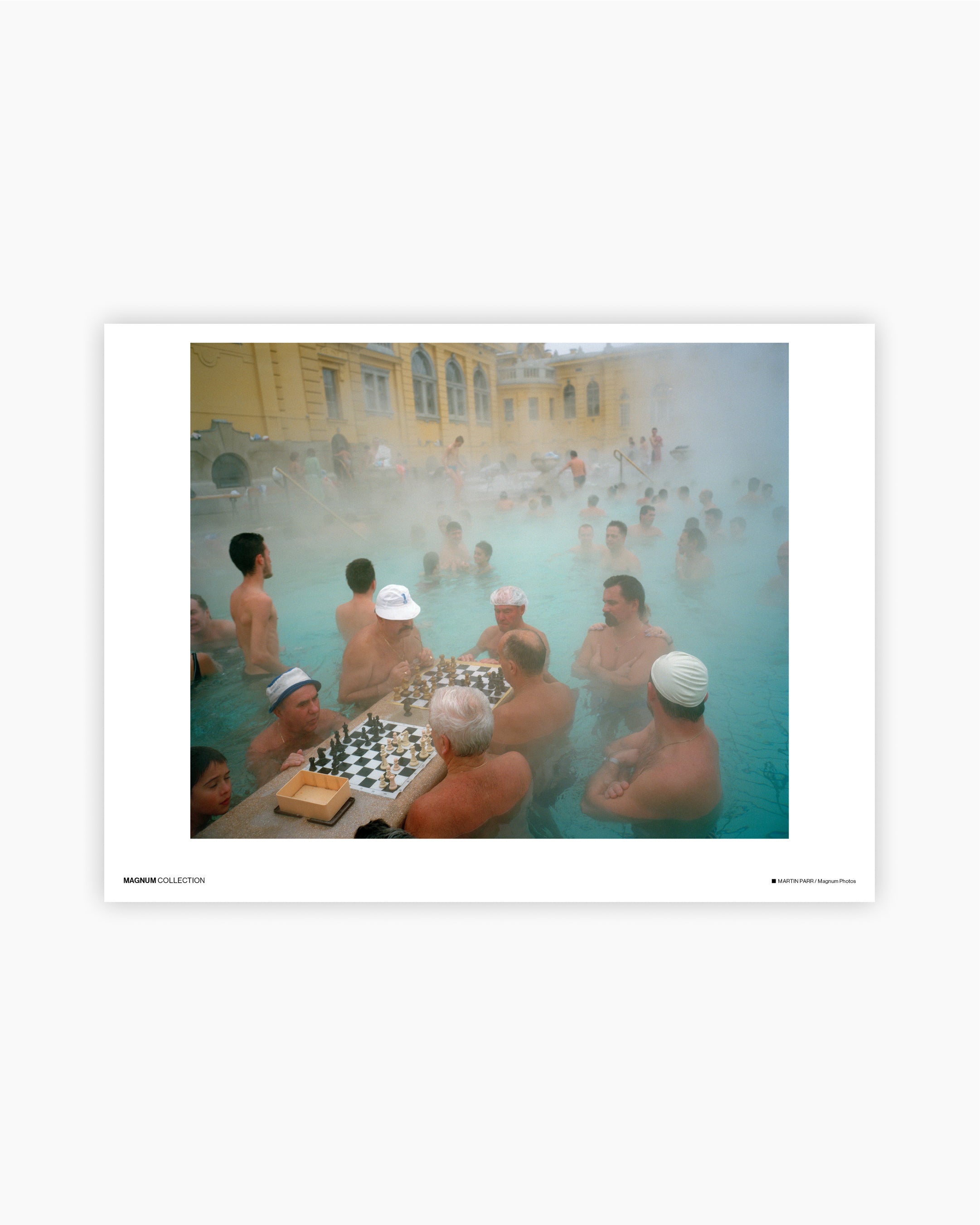 Magnum Poster: Szechenyi thermal baths. Budapest, Hungary, 2000