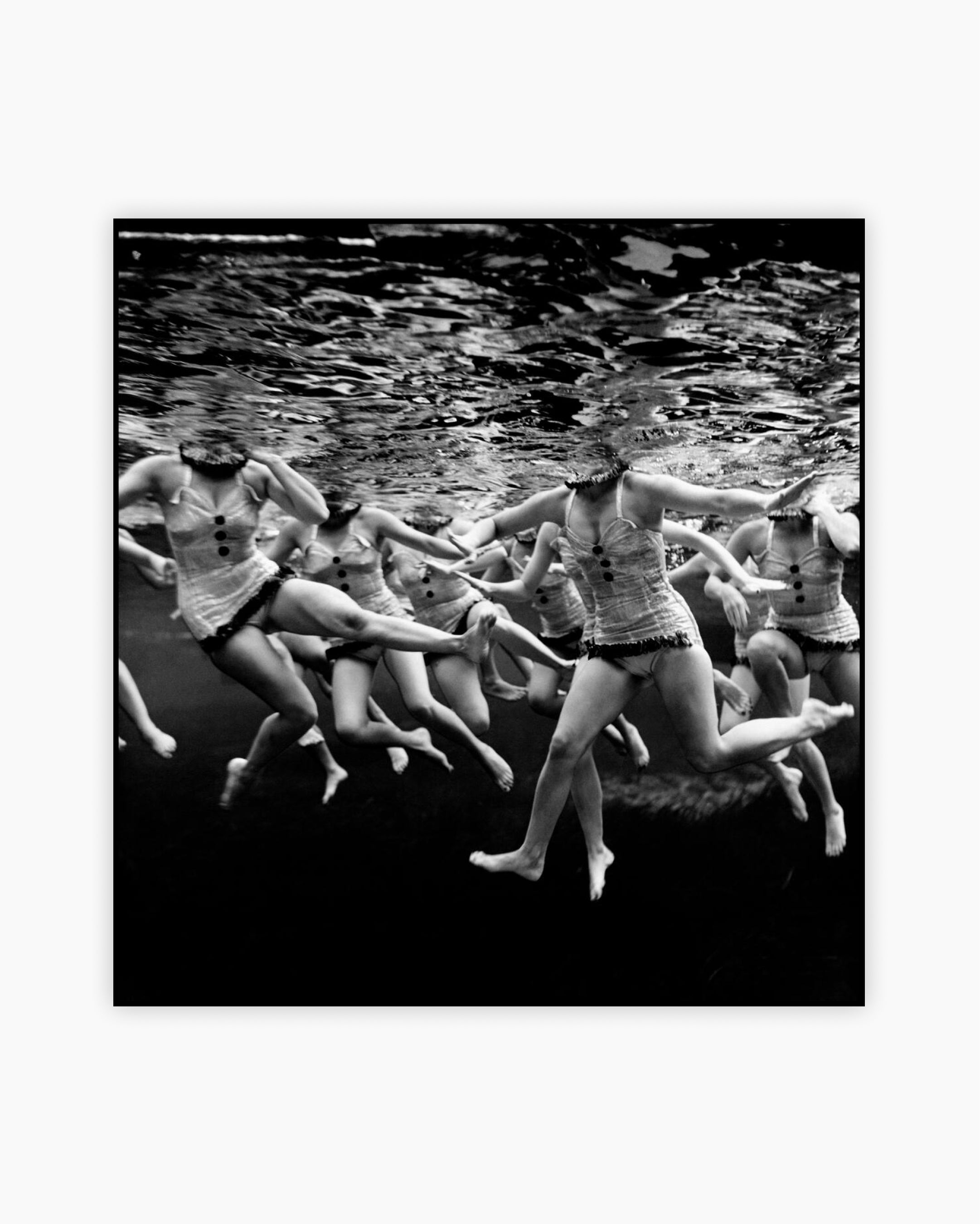 Fine Print: Aquacade. Florida, USA, 1953