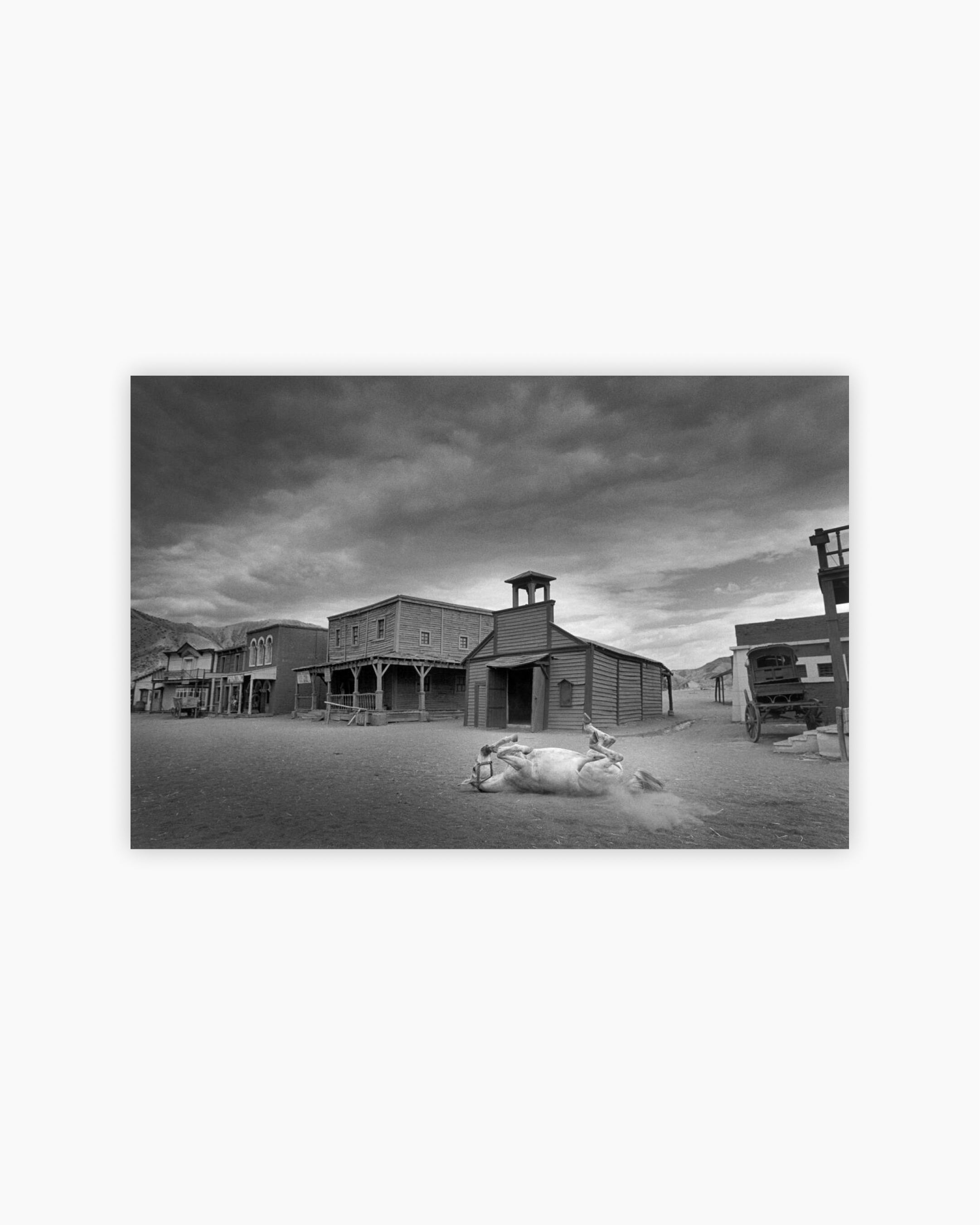 Fine Print: Old movie set. Almeria, Spain, 1991