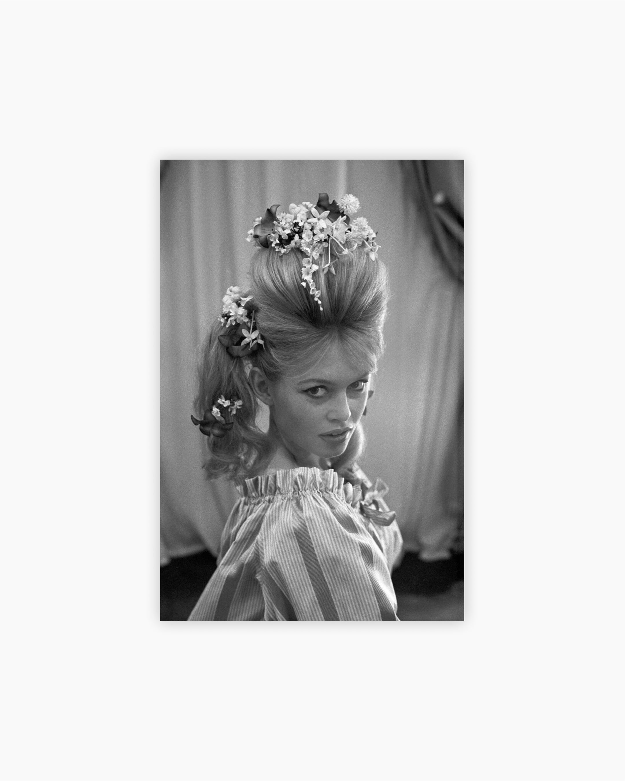 Fine Print: Brigitte Bardot. Paris, France, April 14 1960