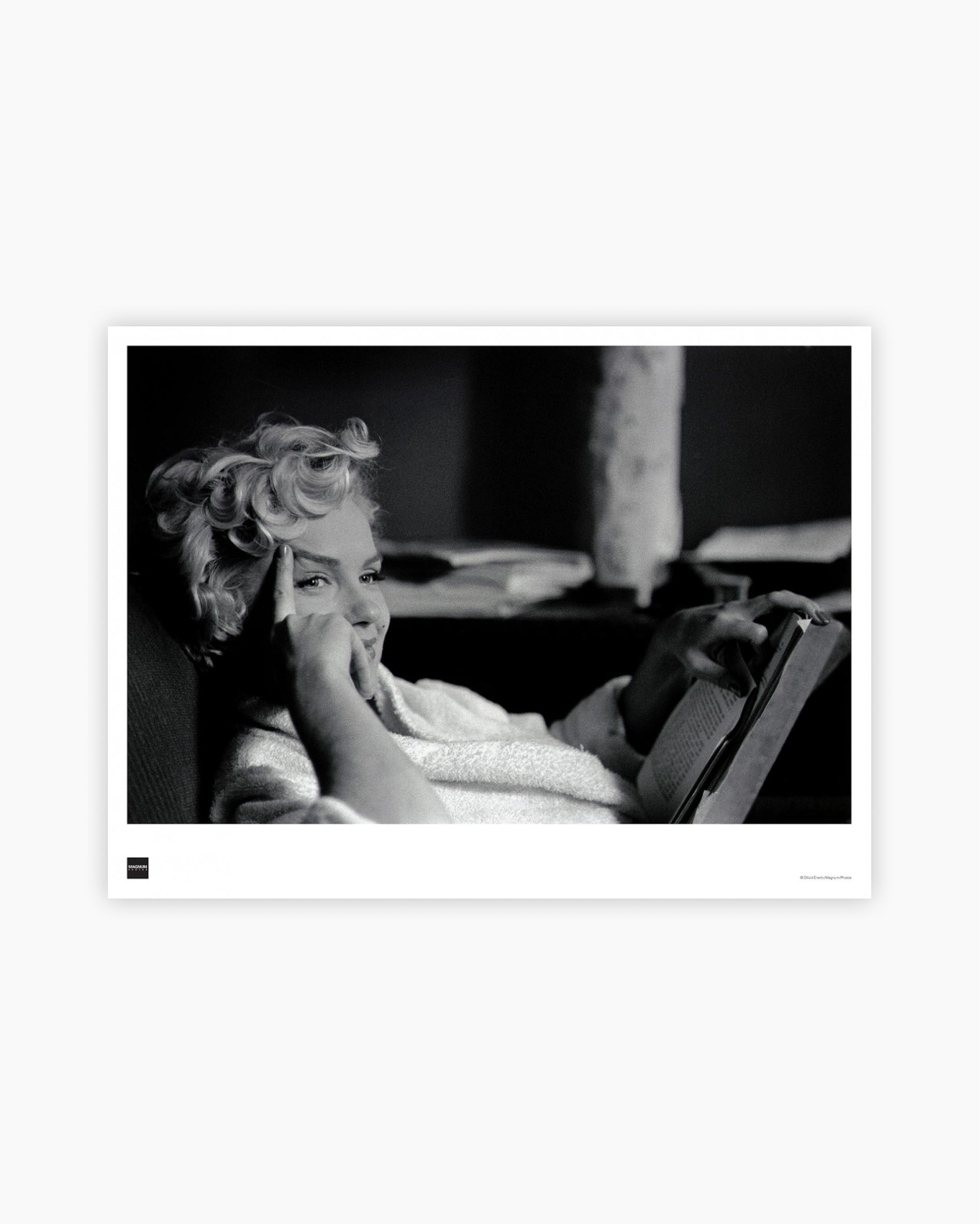 Magnum Poster: Marilyn Monroe, 1956