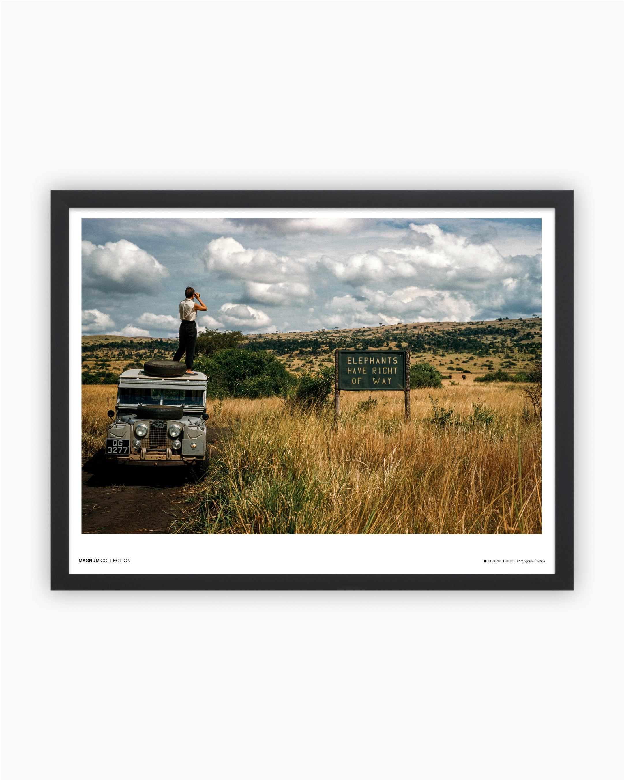 Magnum Poster: Queen Elizibeth National Park, Uganda, 1958