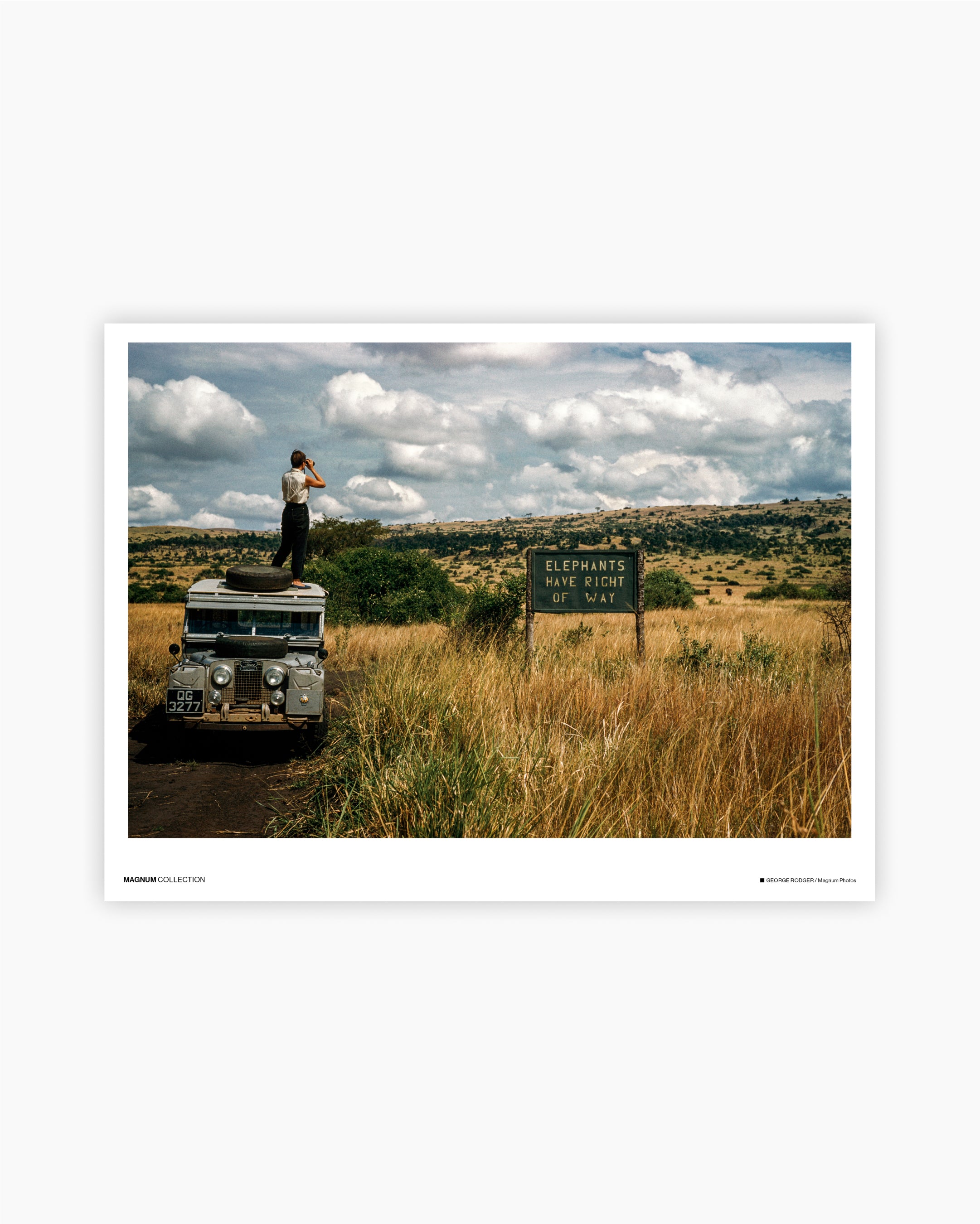Magnum Poster: Queen Elizibeth National Park, Uganda, 1958