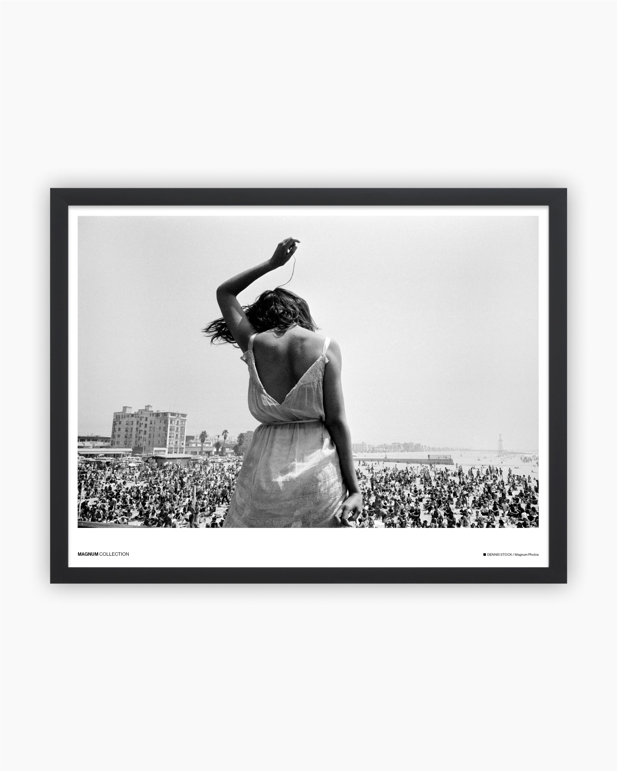 Magnum Poster: Venice Beach Rock Festival, 1968