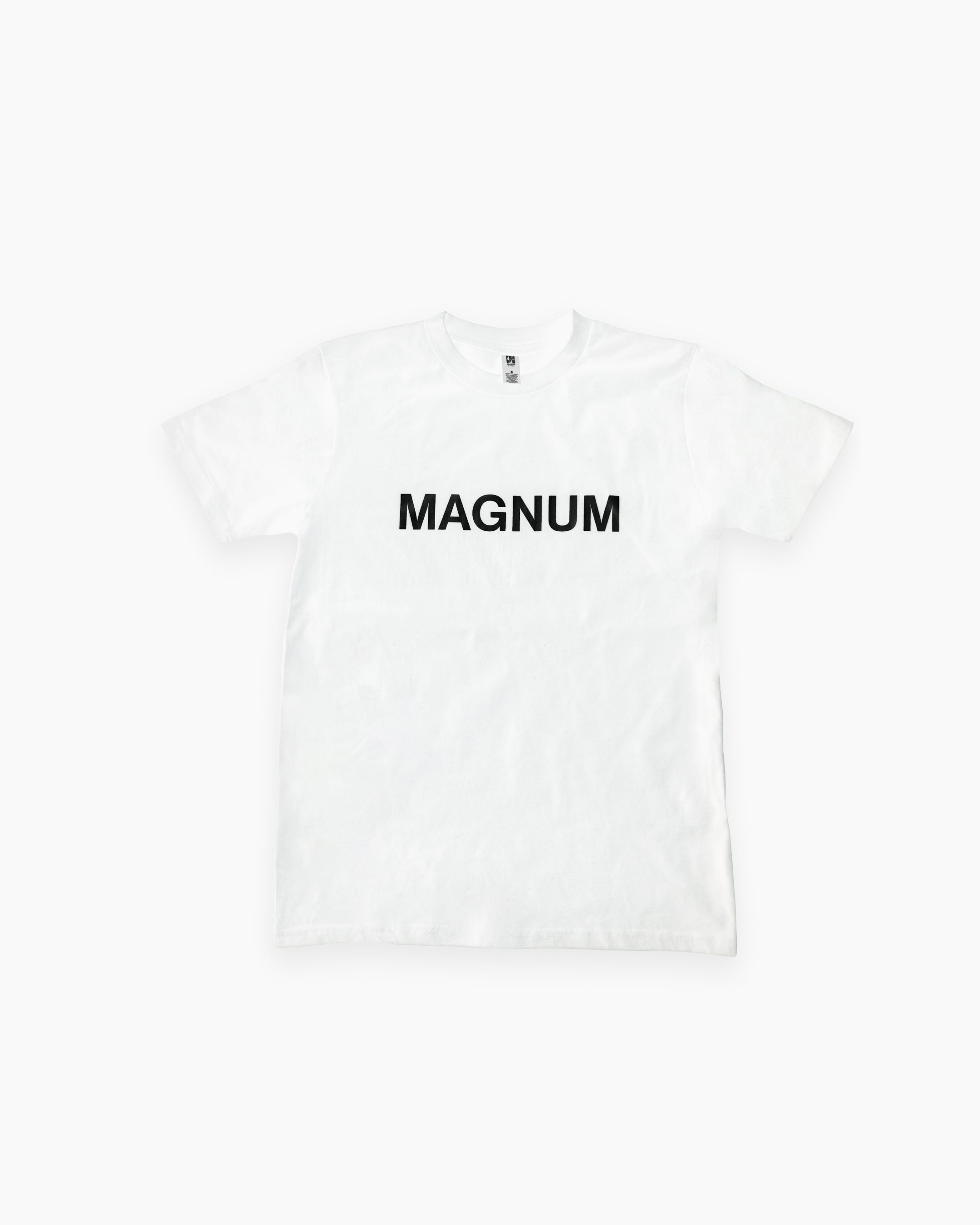 Magnum Tee – Black on White