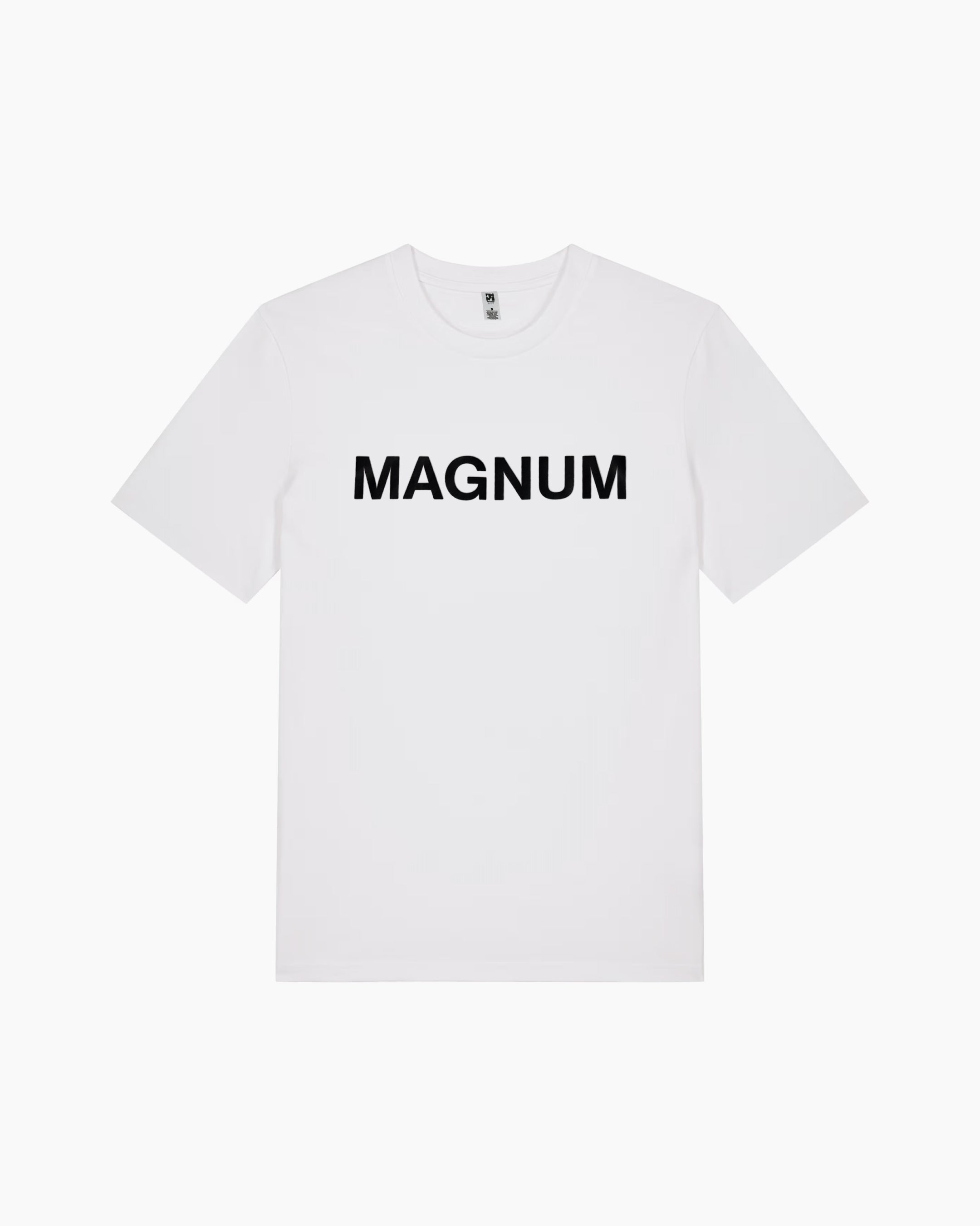 Magnum Tee – Black on White