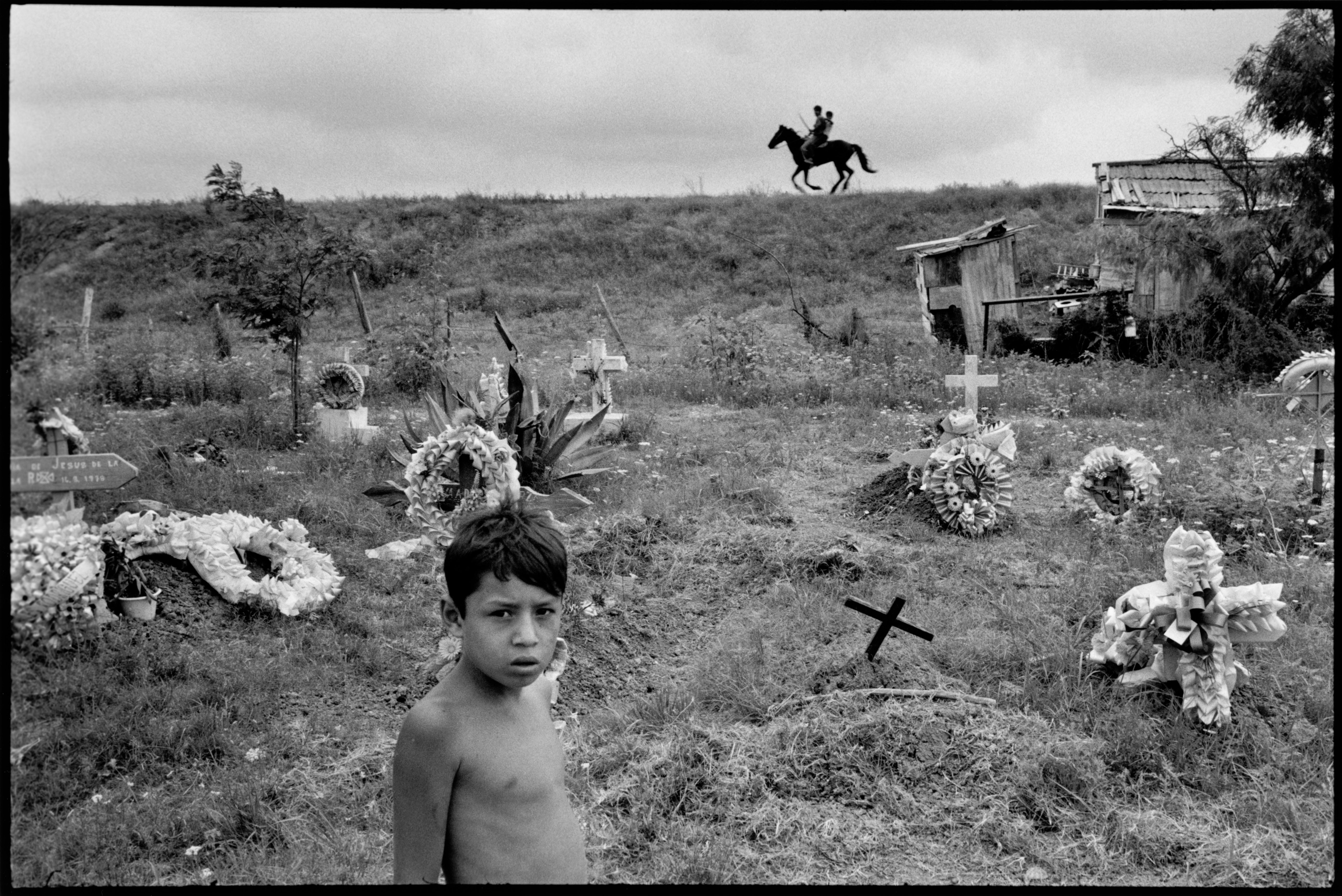 Cemetary. Matamoros, Mexico, 1978
