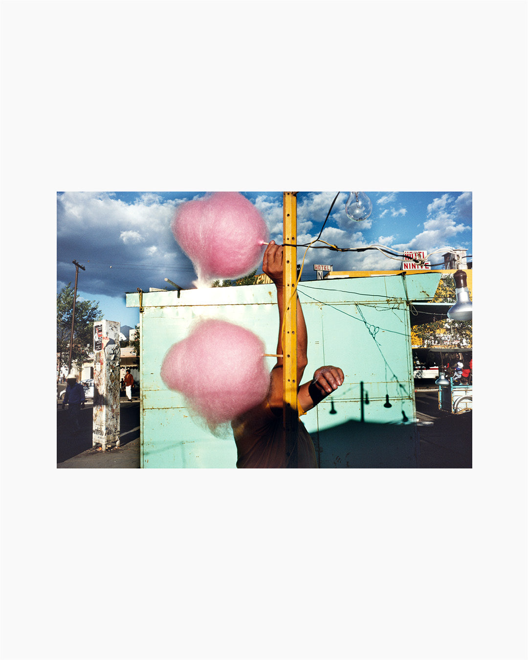 Cotton candy. Oaxaca, Mexico, 1990