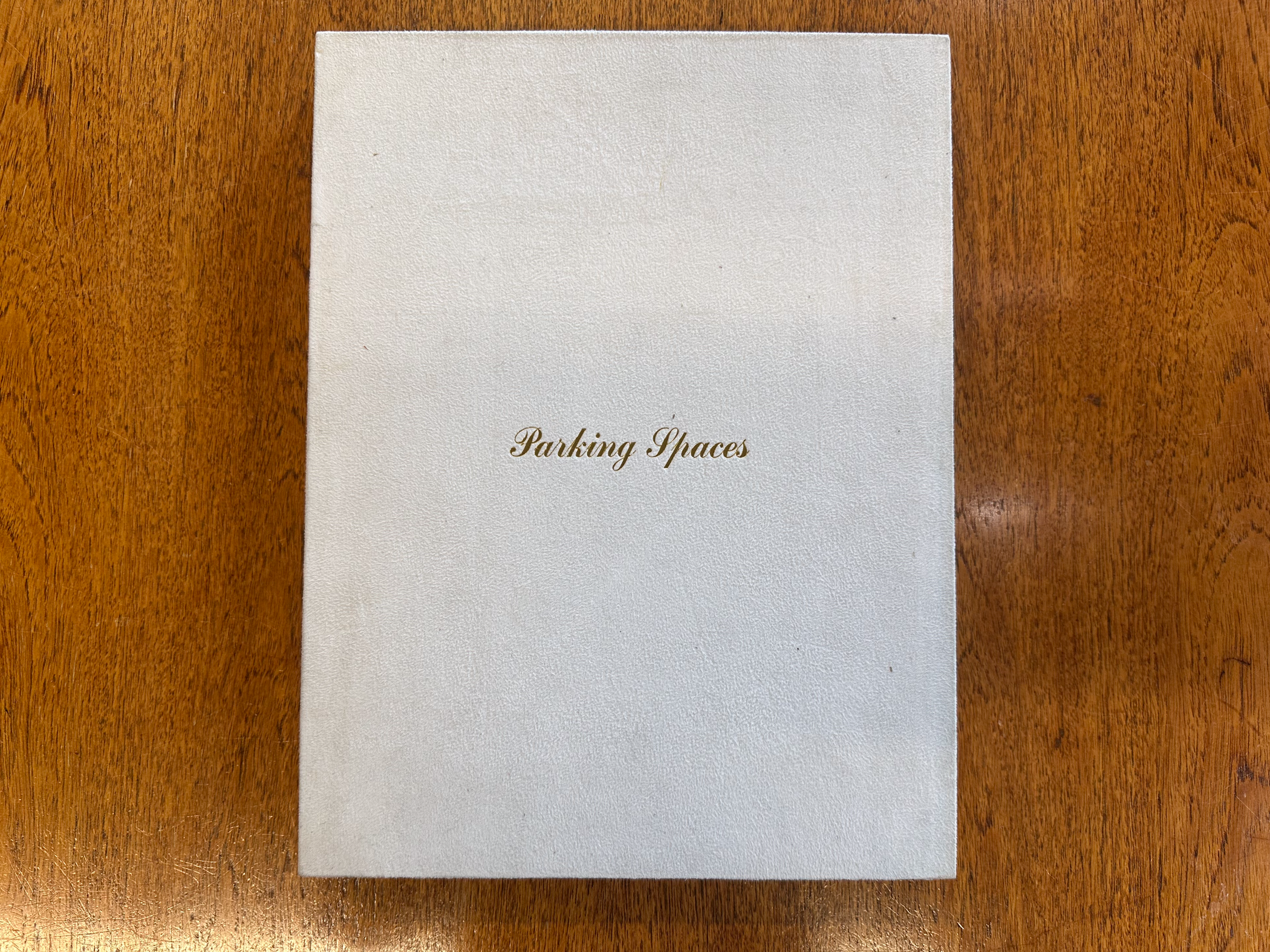 Parking Spaces (Library Copy)