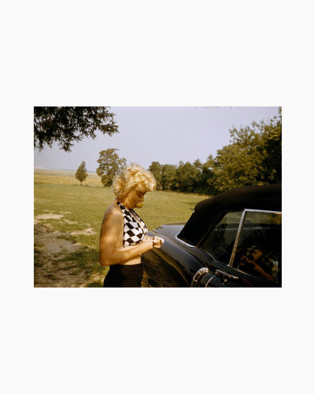 Fine Print: US actress Marilyn Monroe. Long Island, USA, 1955